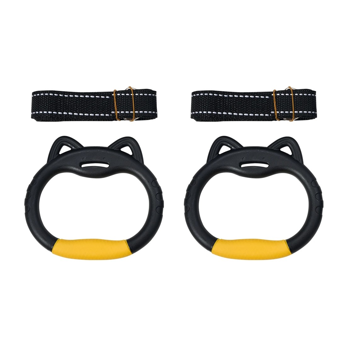 4 Mazam 60" Kids Trampoline Enclosure Safety Net Rebounder Round W/ Bar &rings
 - Multi, 4 of 10