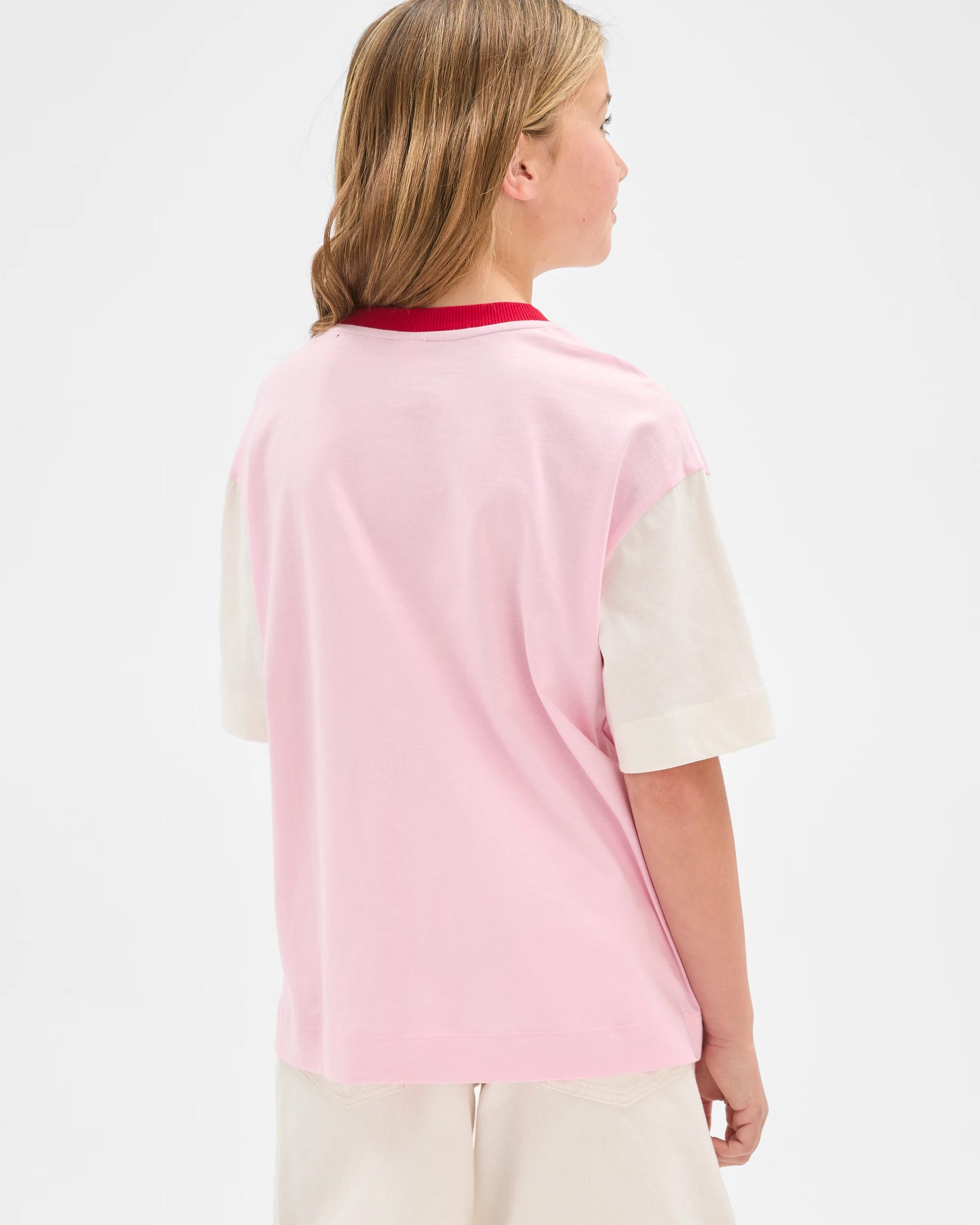 5 Target Kids Australian Cotton Oversized T-Shirt PINK NEW YORK, 5 of 7