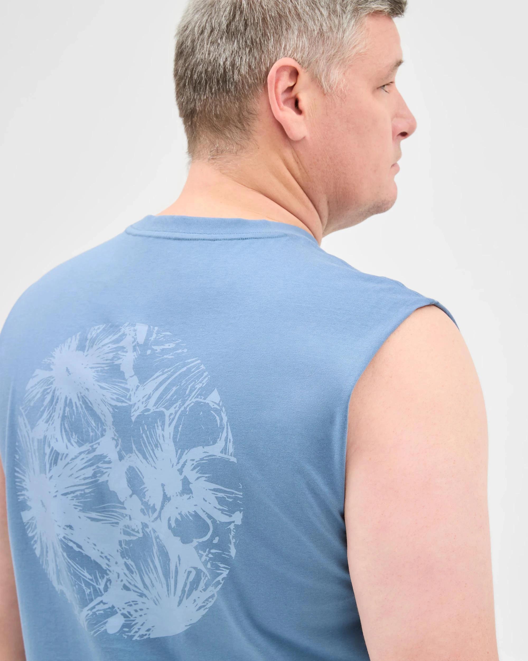 6 Target Plus Size Australian Cotton Print Tank Top BLUE, 6 of 6