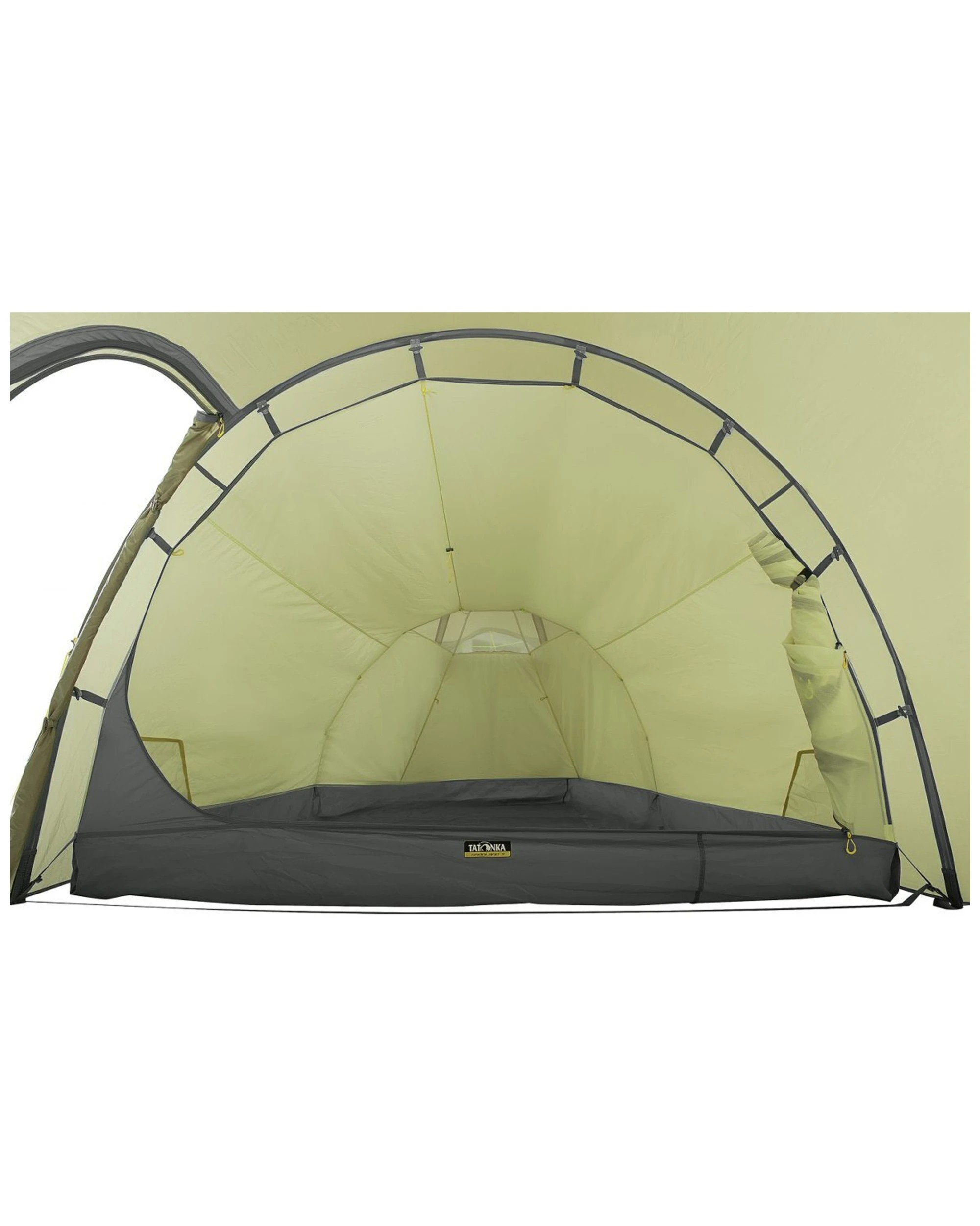 3 Tatonka Groenland 3 Person Tunnel Tent Waterproof Sealed Seams - Green, 3 of 9