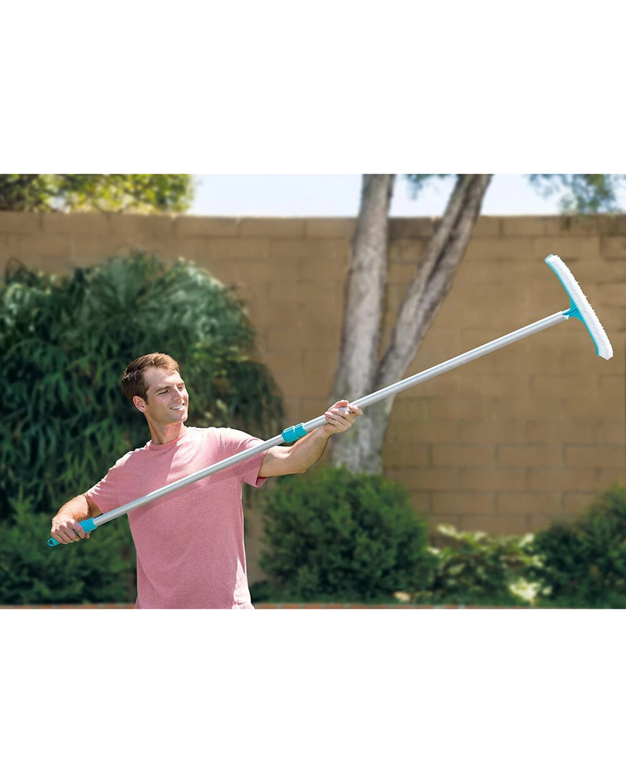 3 Intex 2PK 16" Curved Pool Wall Cleaning/Maintenance Brush - Multi, 3 of 4