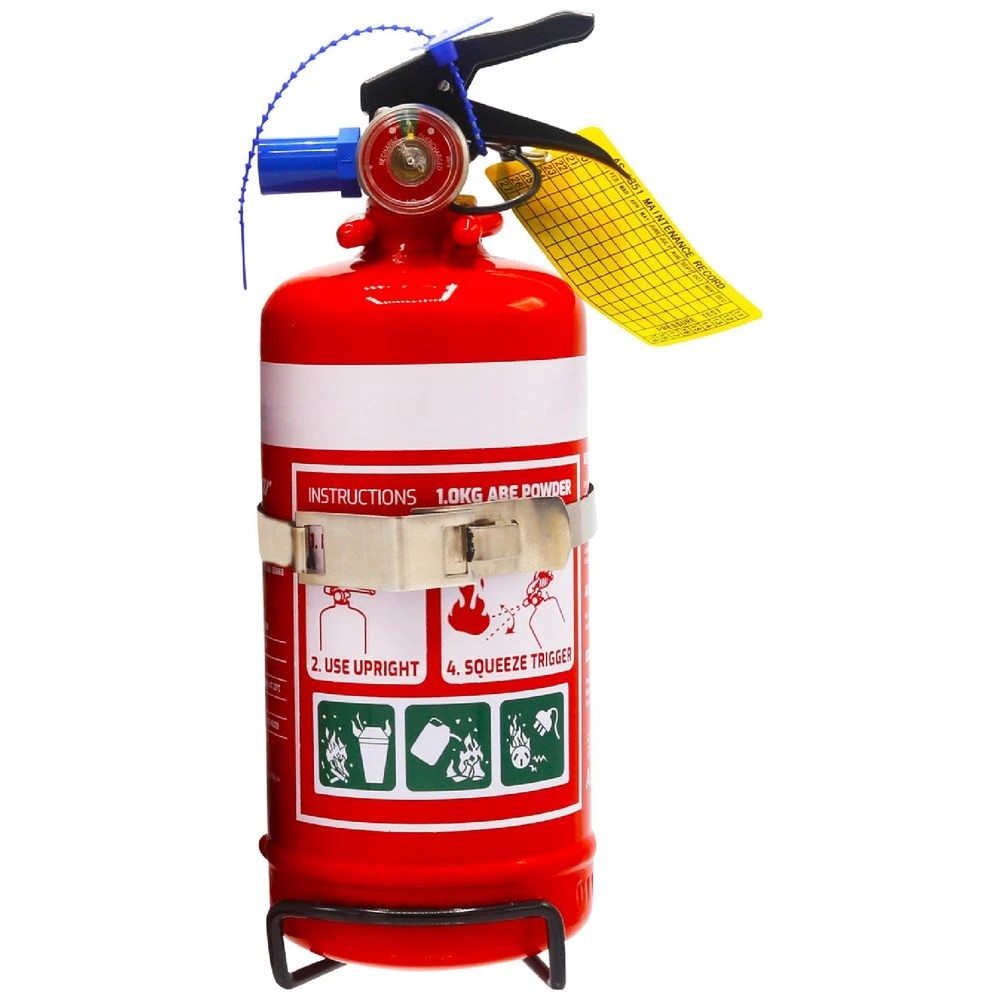1 Trafalgar ABE Fire Extinguisher 1kg Red, 1 of 7