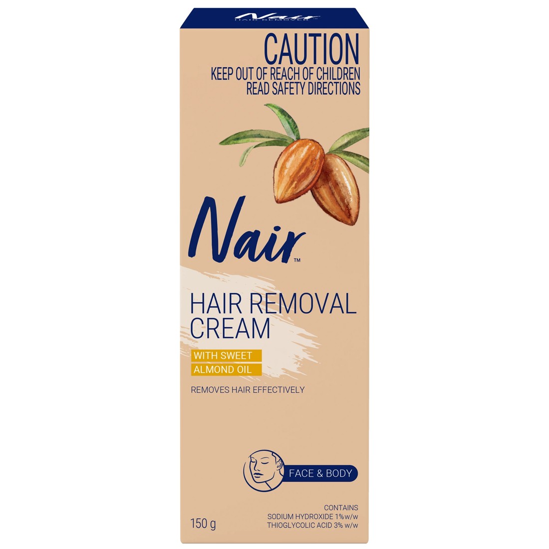 1 Nair Hair Removal Face & Body Cream, 1 of 10
