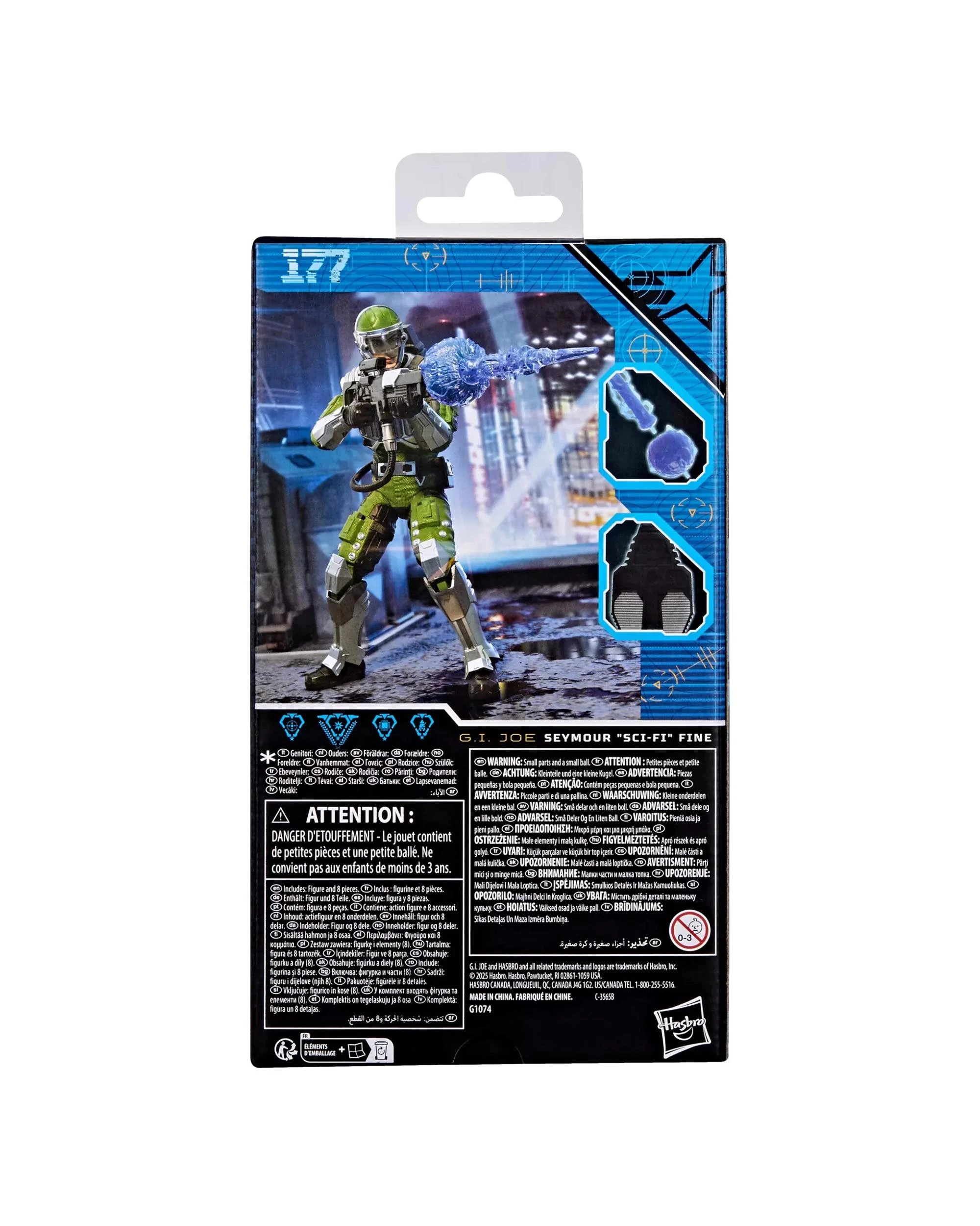 3 G.I. Joe Classified Series: #177 Seymour "Sci-Fi" Fine Action Figure, 3 of 5