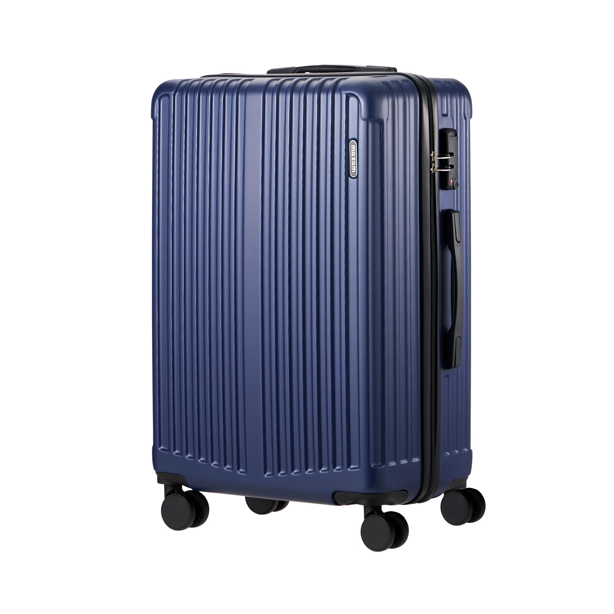 8 Mazam 28" Luggage Suitcase TSA Lock  ABS Case - Blue, 8 of 9