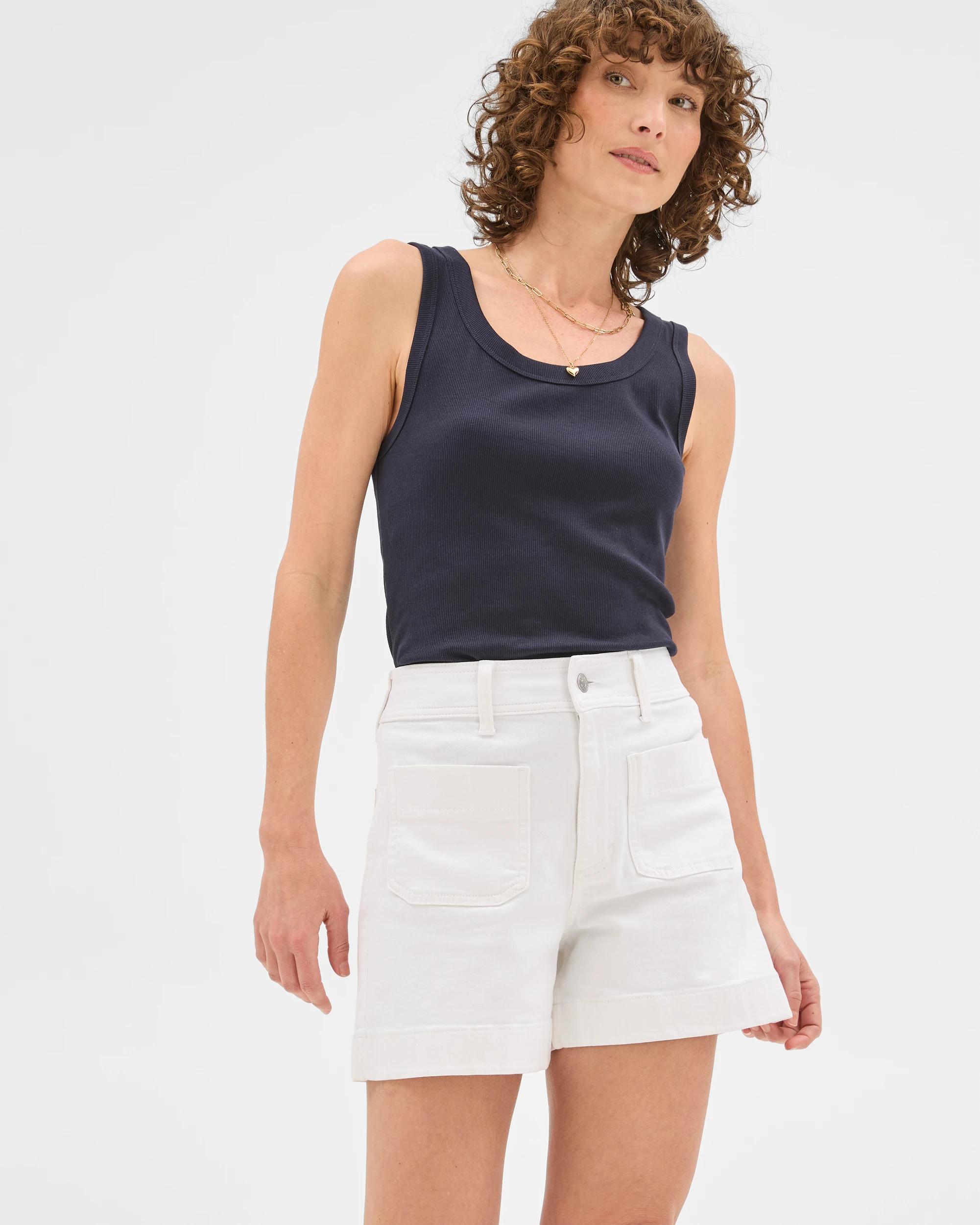 2 Target Denim Shorts - Mila WHITE, 2 of 6