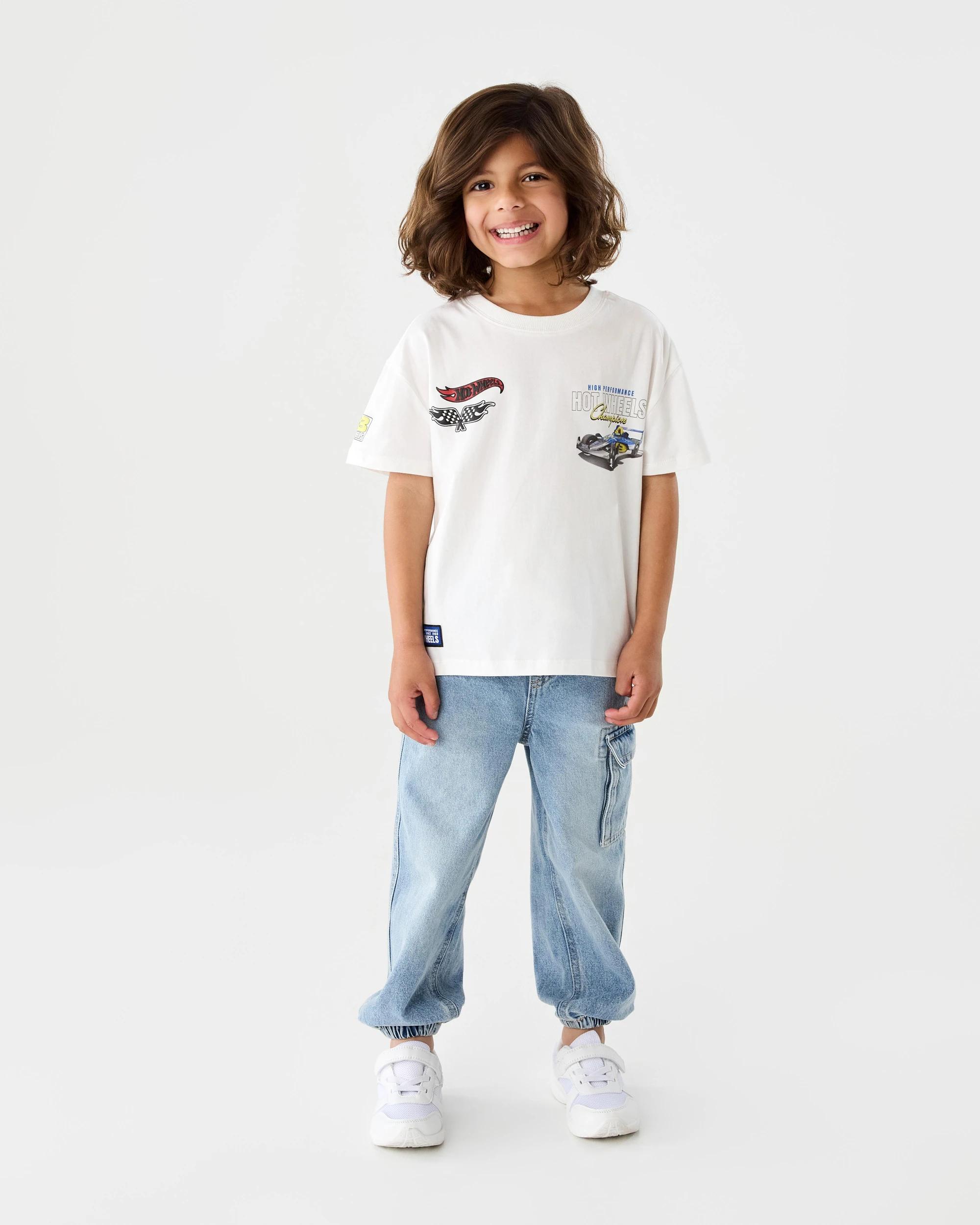 8 Hot Wheels License Oversized Printed T-shirt Hot Wheels, 8 of 9