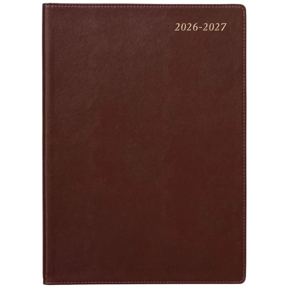 2 J.Burrows A4 Week to View Executive FY26/27 Diary Tan, 2 of 7