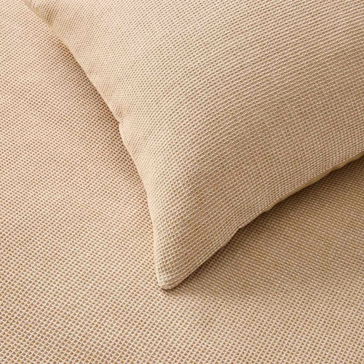 3 Waffle Micro Cotton Quilt Cover Set - Super King Bed, Lark, 3 of 6