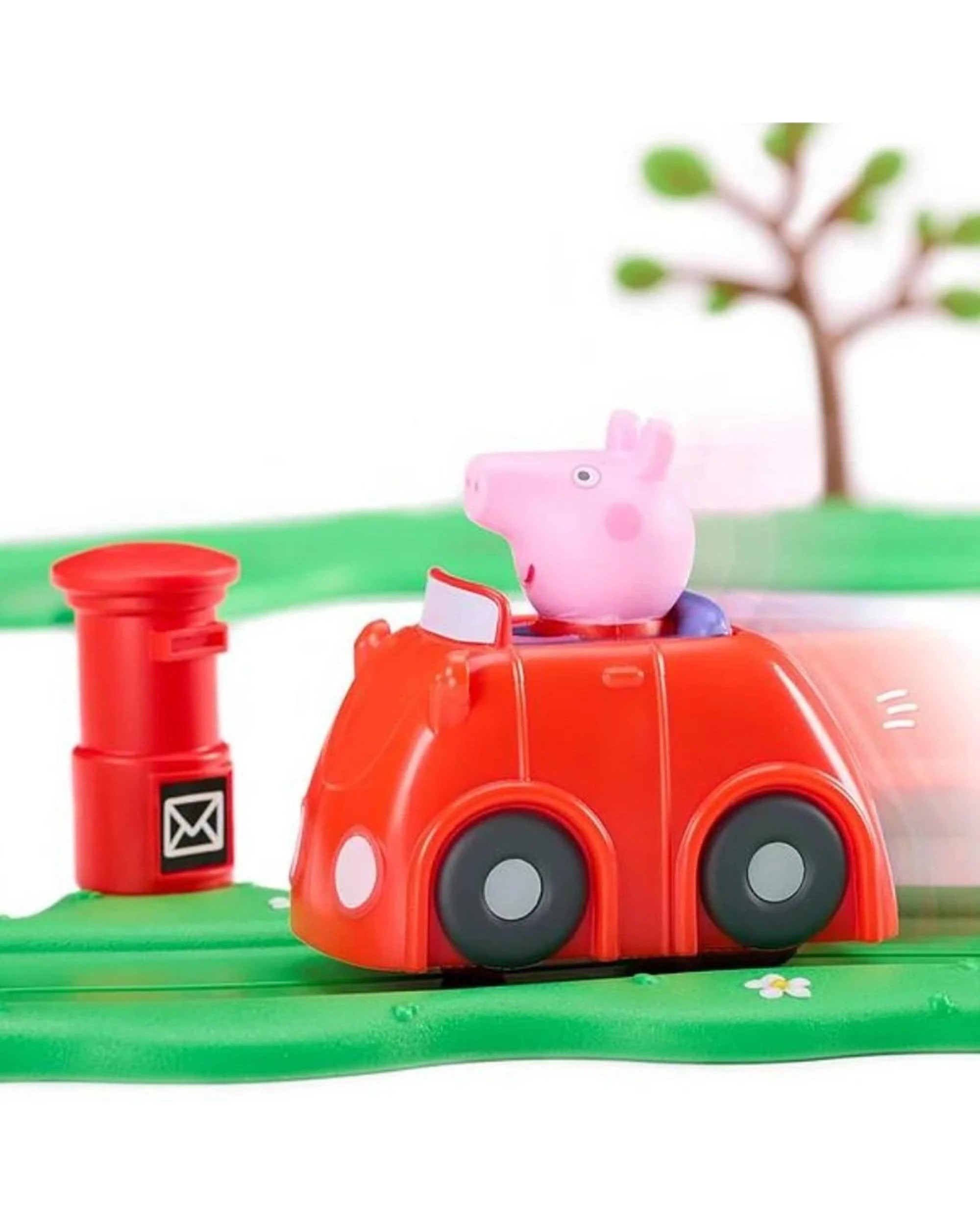 5 Peppa Pig Whizz Around Peppa's Little Red Car Set, 5 of 5