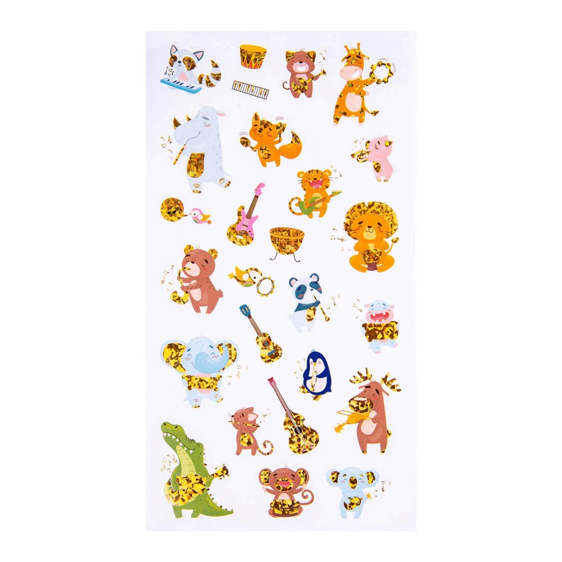 2 Learning Can Be Fun Jungle Jamboree Holographic Stickers, 2 of 3