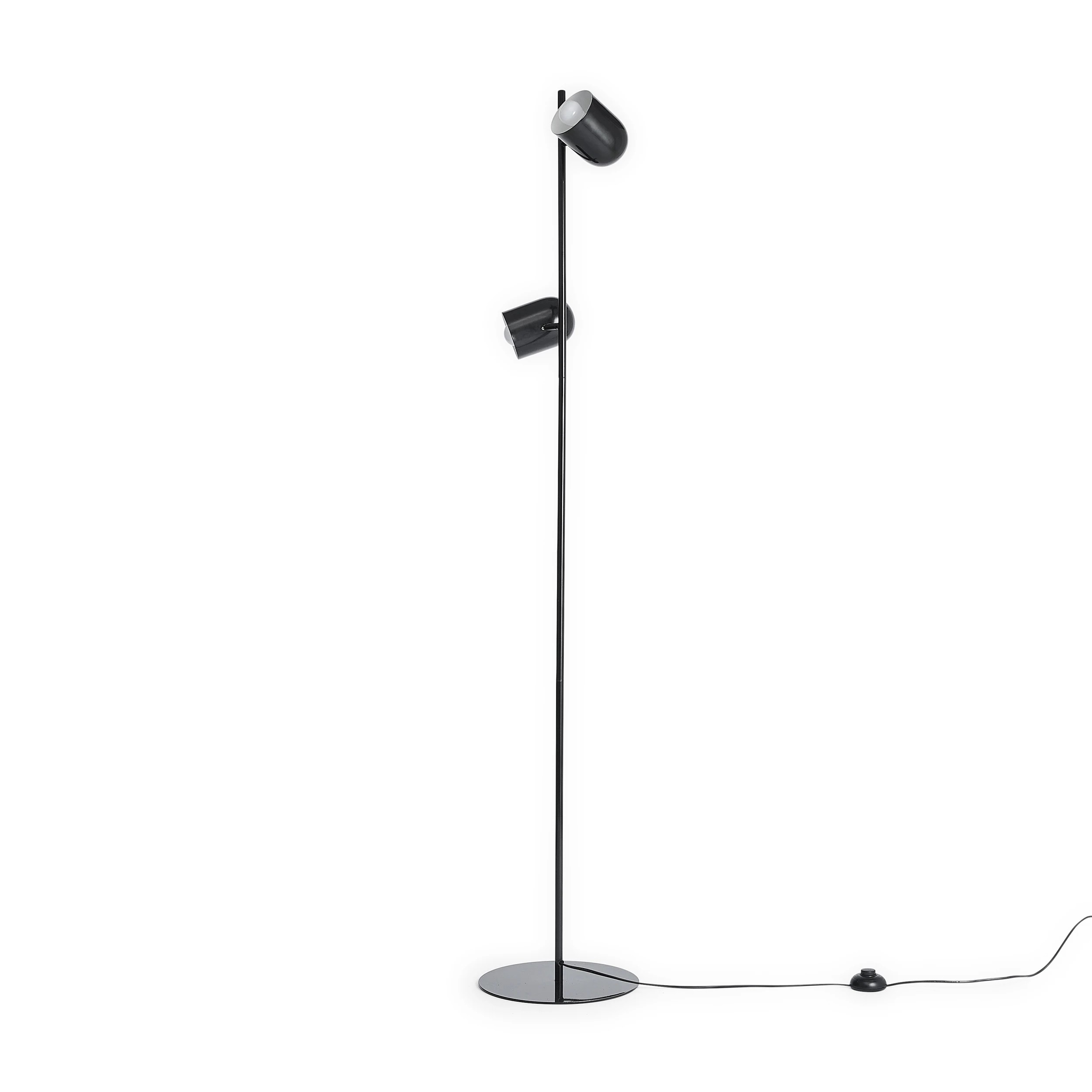 2 Asher Task Floor Lamp - Black, 2 of 6