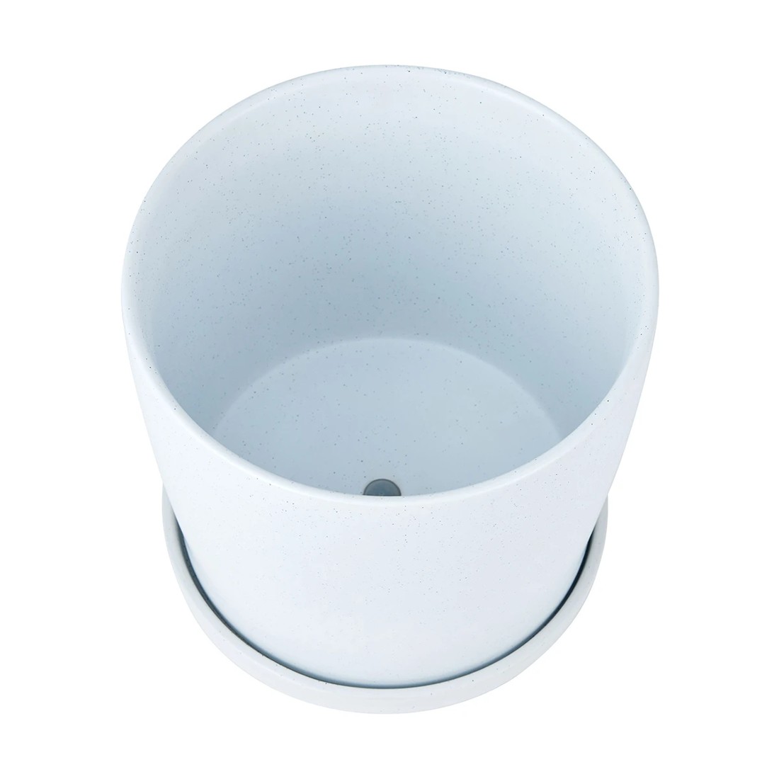 3 Ceramic Pot with Saucer, 3 of 7