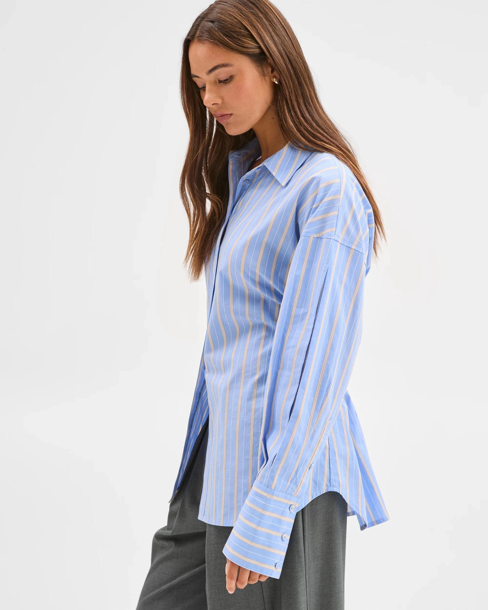 5 Lily Loves Australian Cotton Tie Detail Shirt , 5 of 7