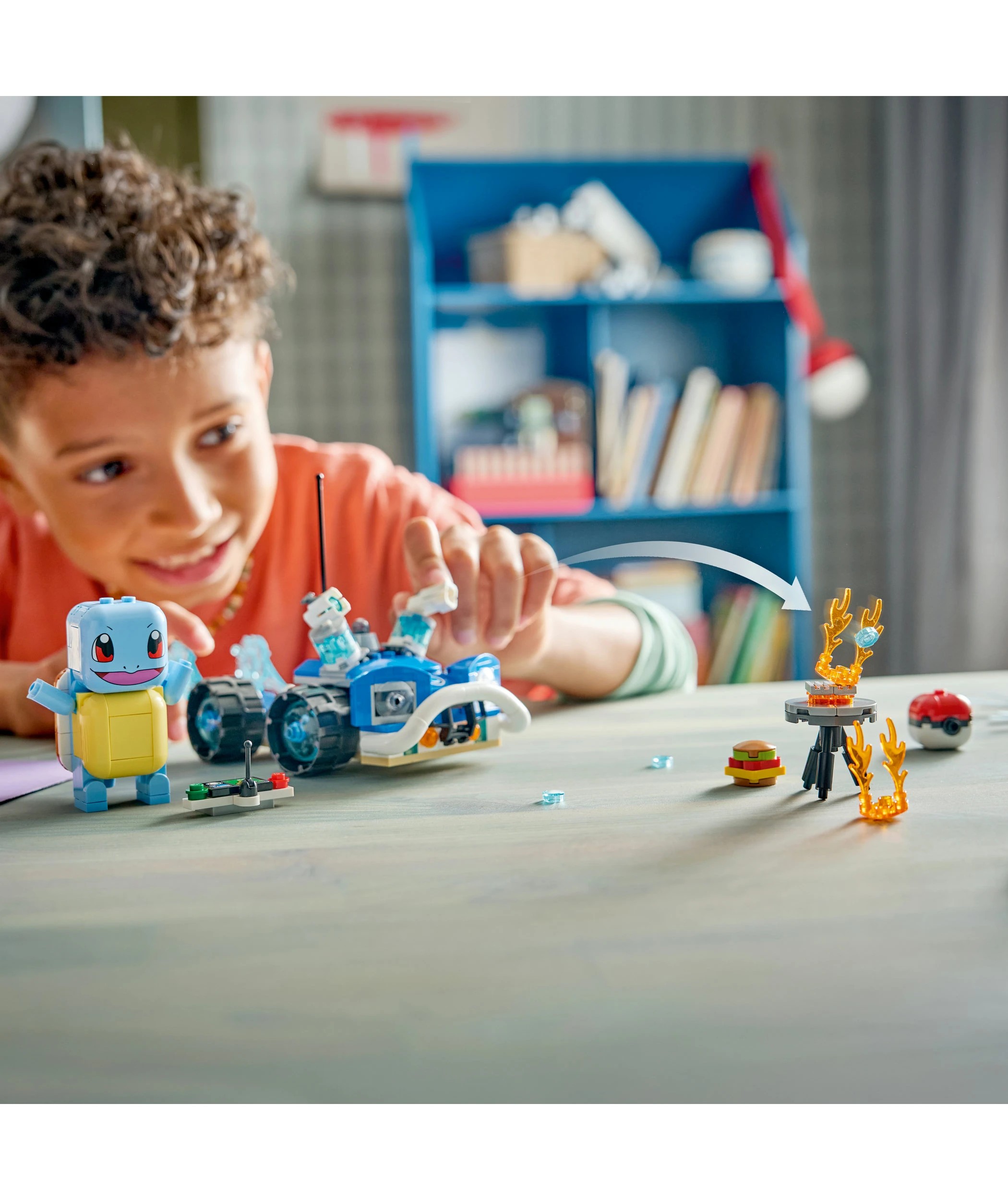 4 LEGO Pokemon SMART Play: Trainer's Buggy Adventure with Squirtle 72156, 4 of 6