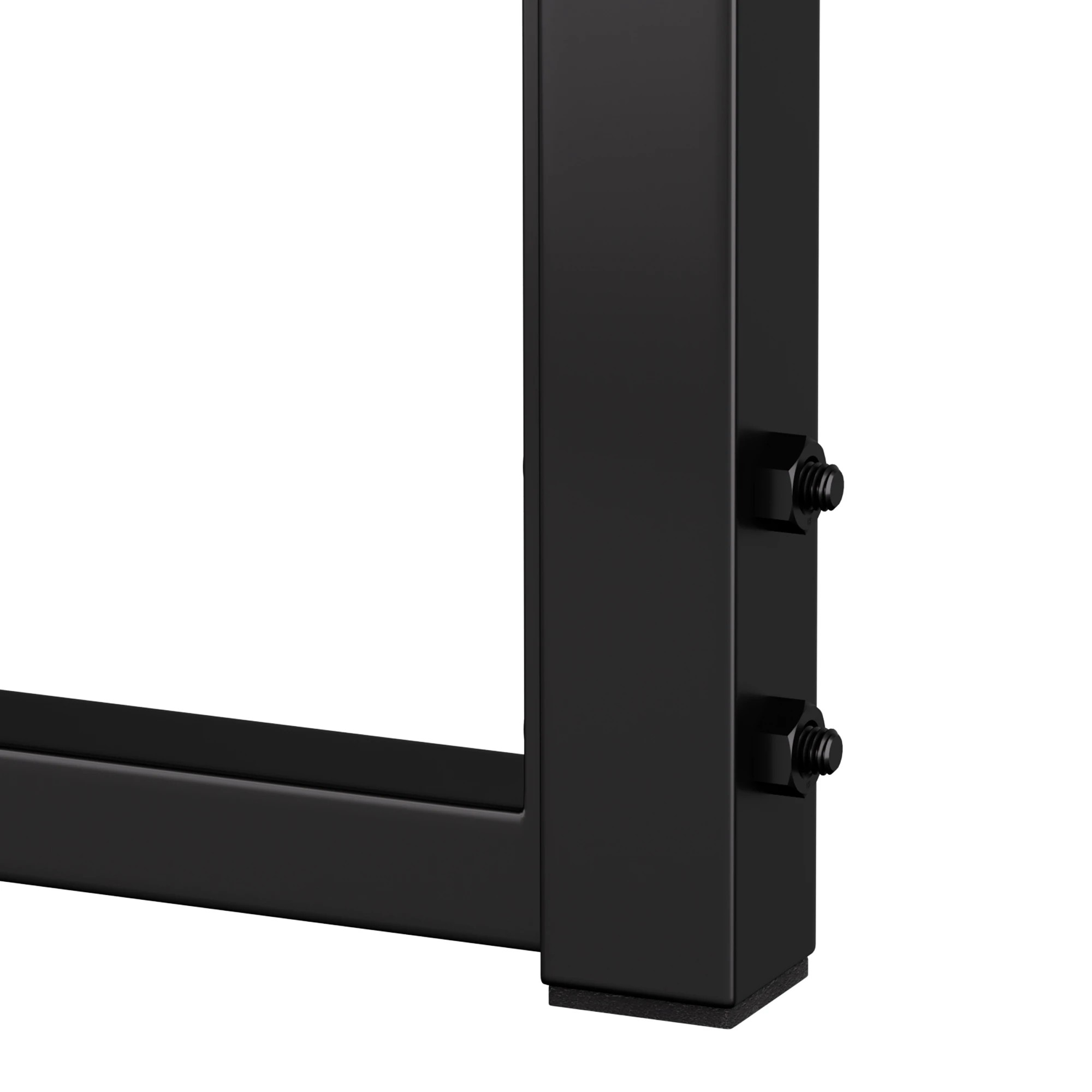 4 Moyasu Fireplace Log Rack with Kindling Holder - Black, 4 of 9