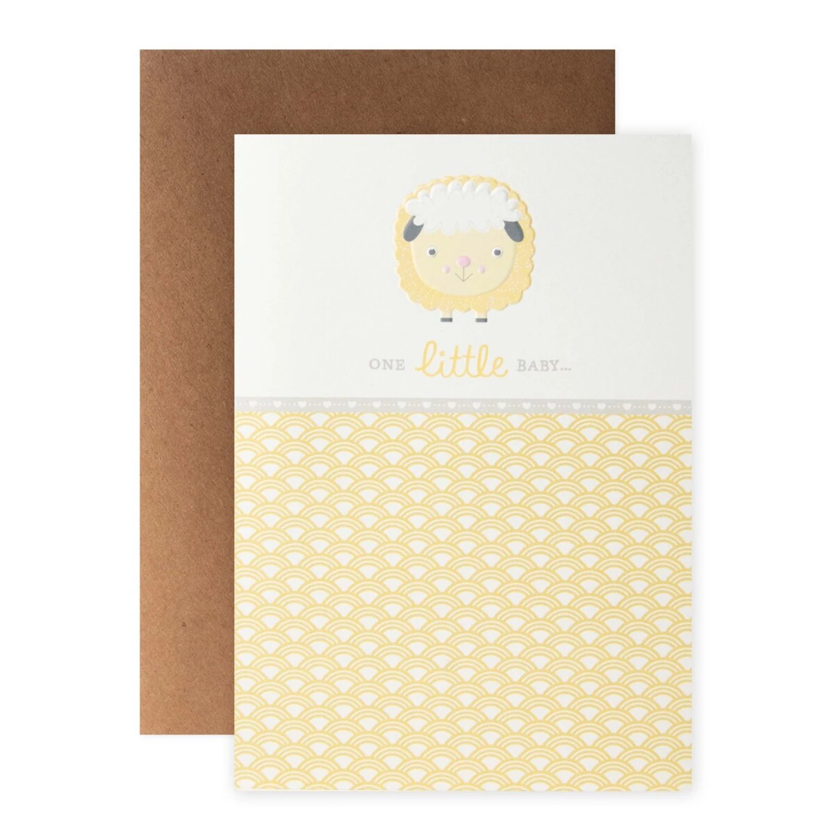 1 Connections from Hallmark New Baby Congratulations Card - Little Lamb, 1 of 3