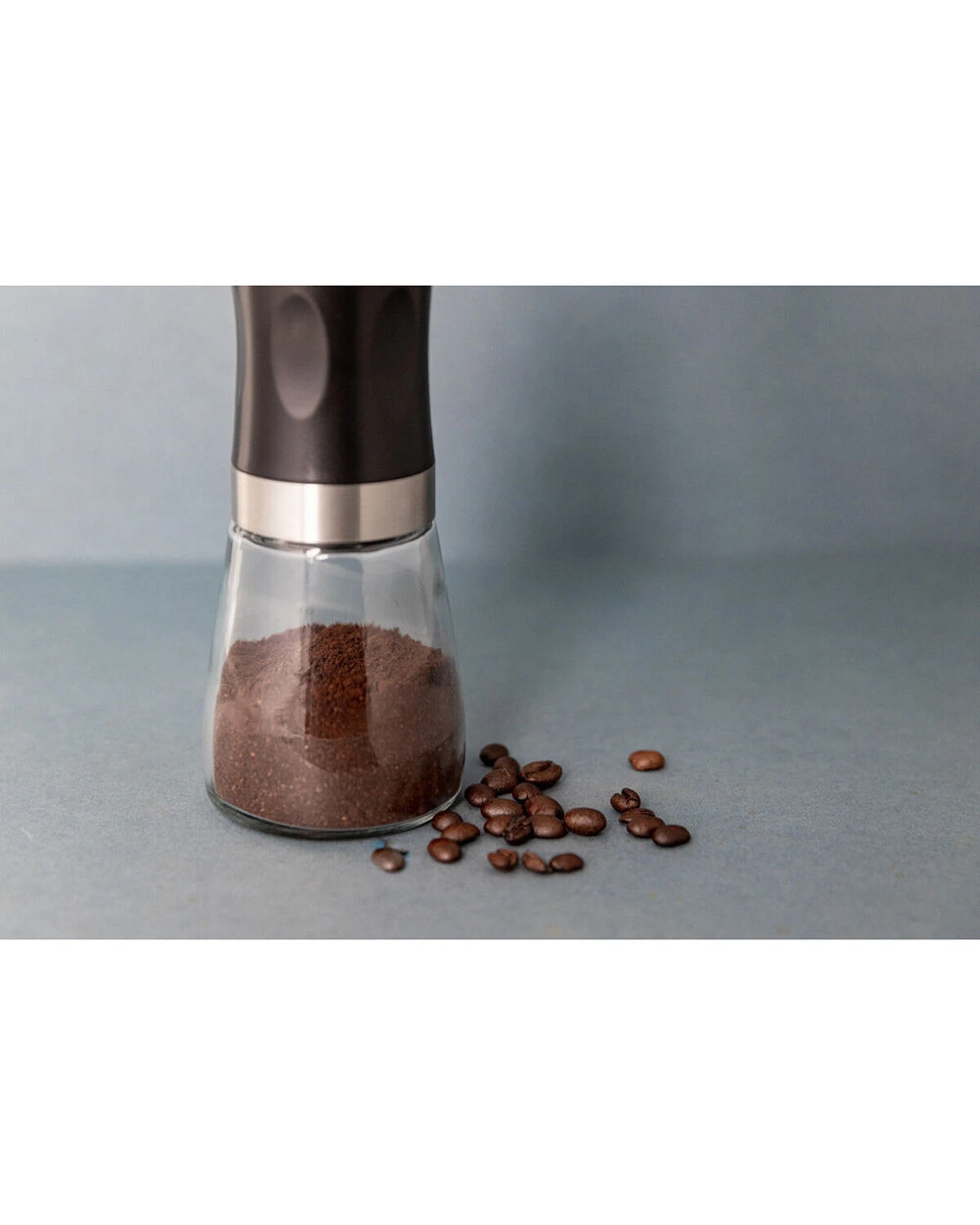 4 La Cafetiere 2PK Manual Stainless Steel Coffee Grinder Durable Construction - Black, 4 of 7