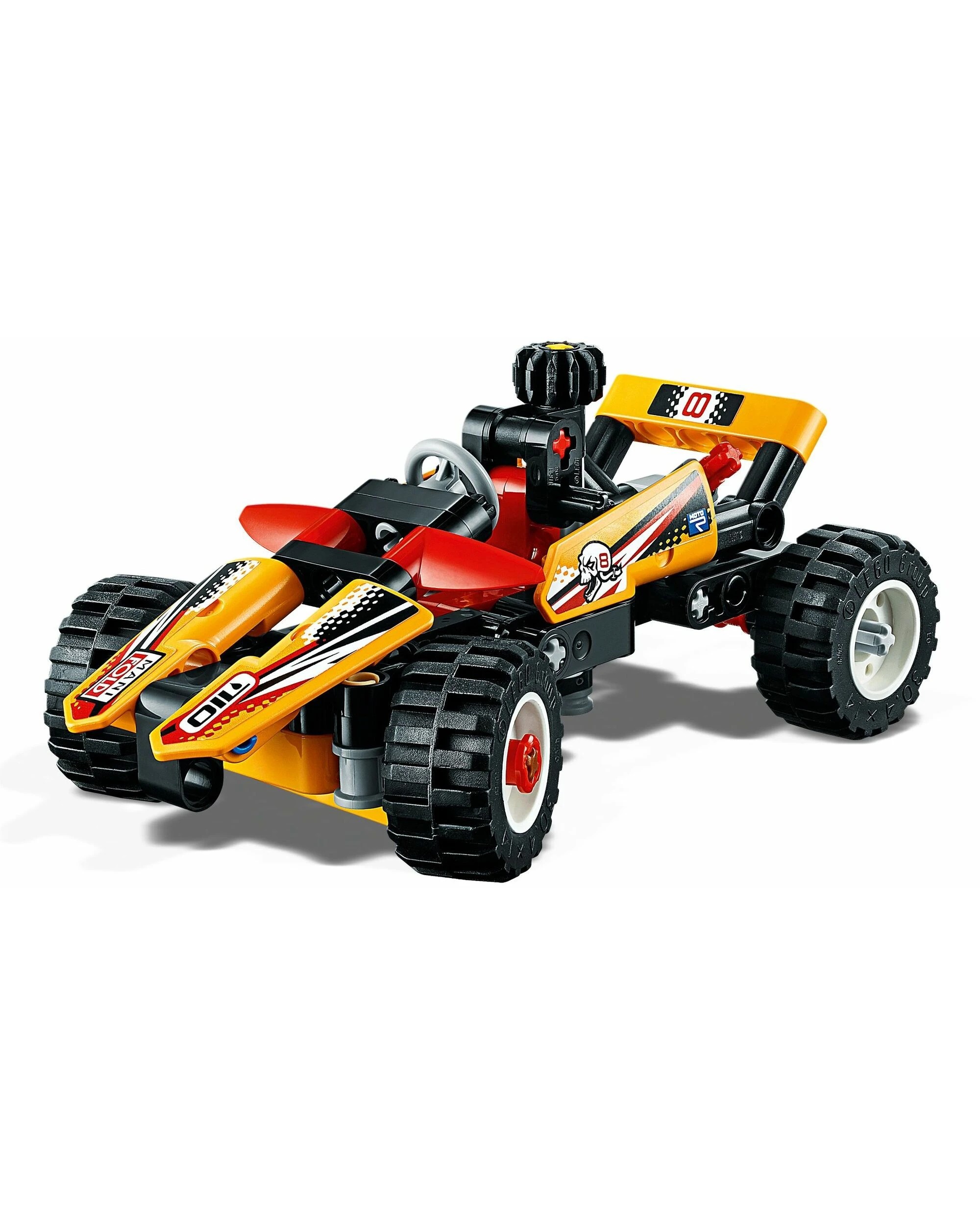 3 LEGO 42101 Buggy & Racing Car 2-in-1 Building Kit, 3 of 4