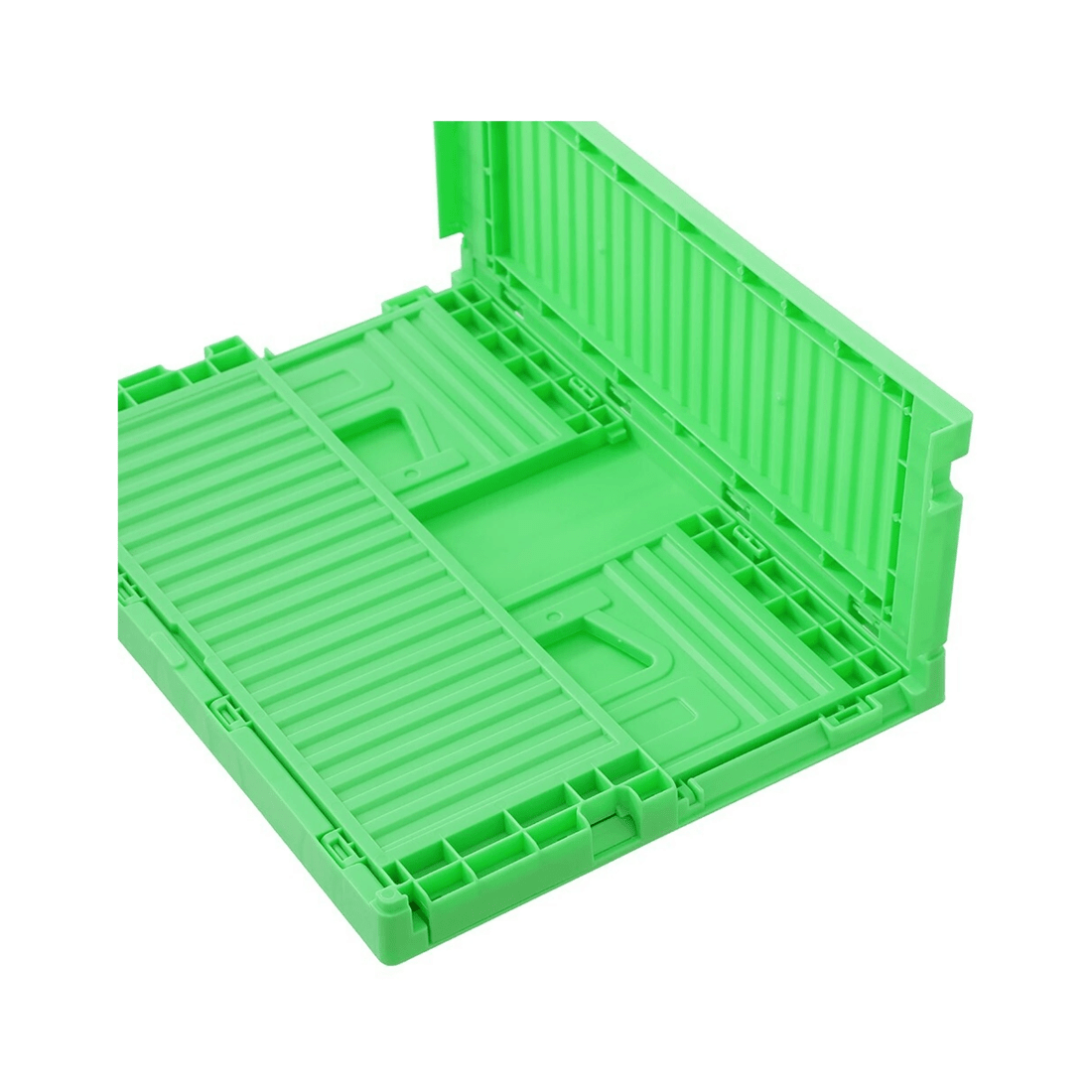 6 Boxsweden 6x Foldaway Crate Storage 29x21x11.5cm Collapsible Design Stackable
 - multi, 6 of 9