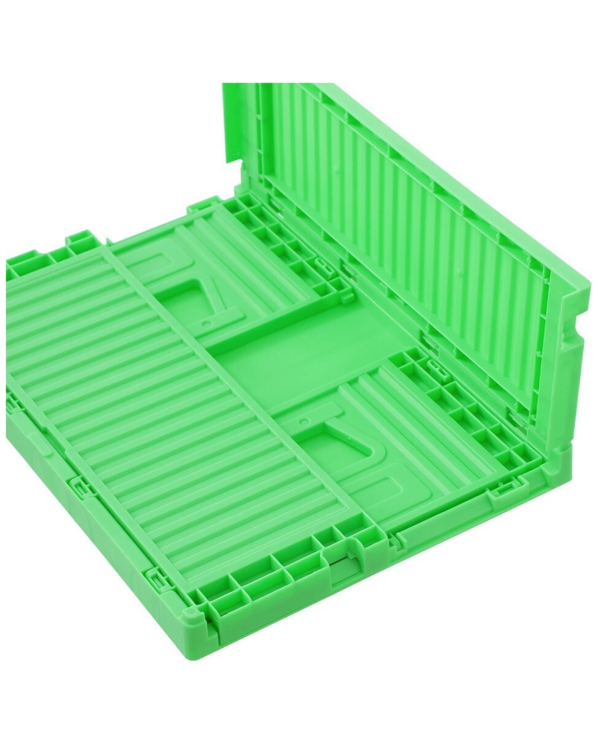 6 Boxsweden 6x Foldaway Crate Storage 29x21x11.5cm Collapsible Design Stackable - Assorted, 6 of 9