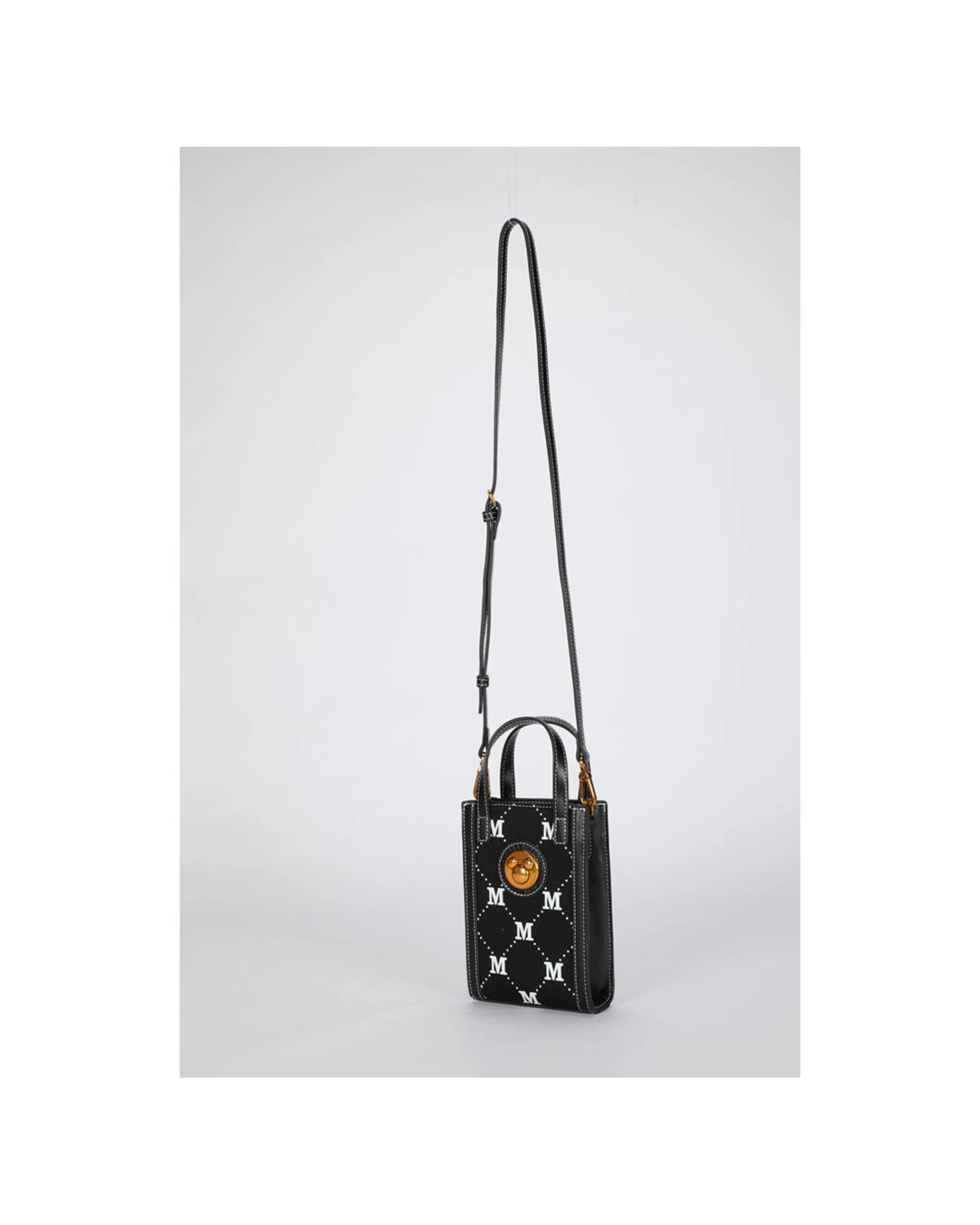 4 Disney Mickey Utility Shoulder Handbag Phone Bag Durable - Black, 4 of 6