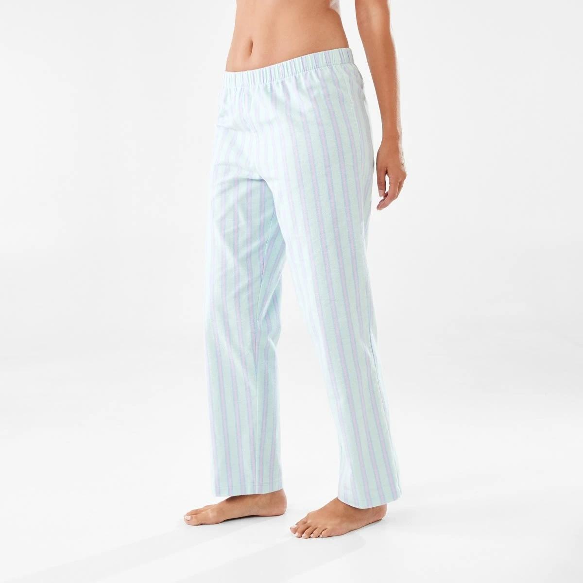 2 Printed Flannel Pants Gn Blu Stp, 2 of 5