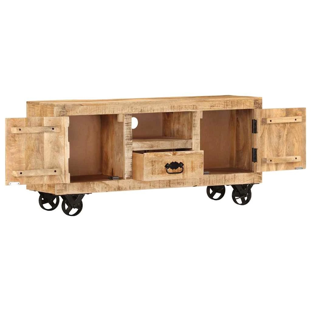 3 Vidaxl Tv Stand Wooden Tv Stand - Brown, 3 of 10