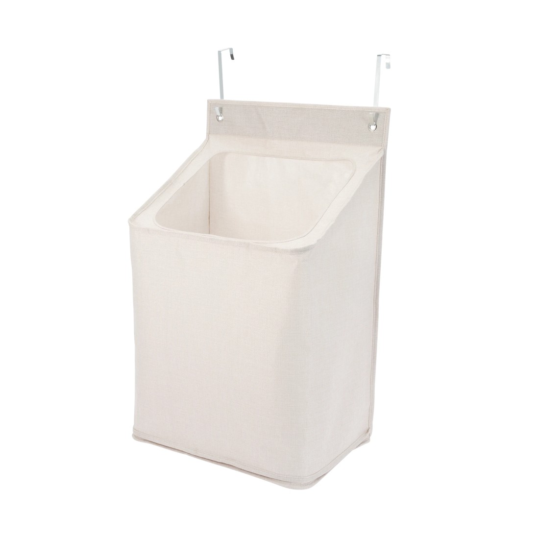 5 Linen Look Hanging Laundry Bag, 5 of 10