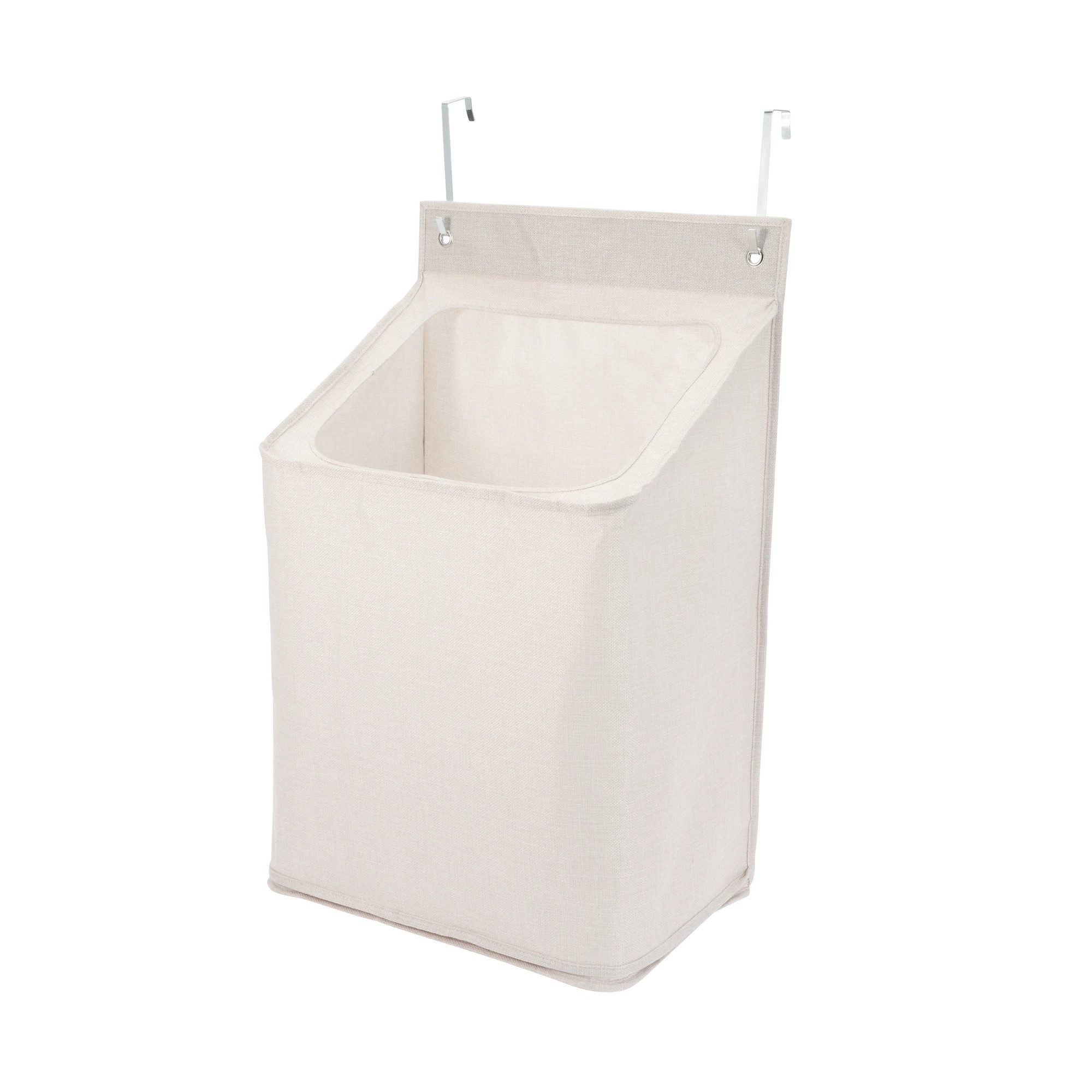 5 Linen Look Hanging Laundry Bag, 5 of 10