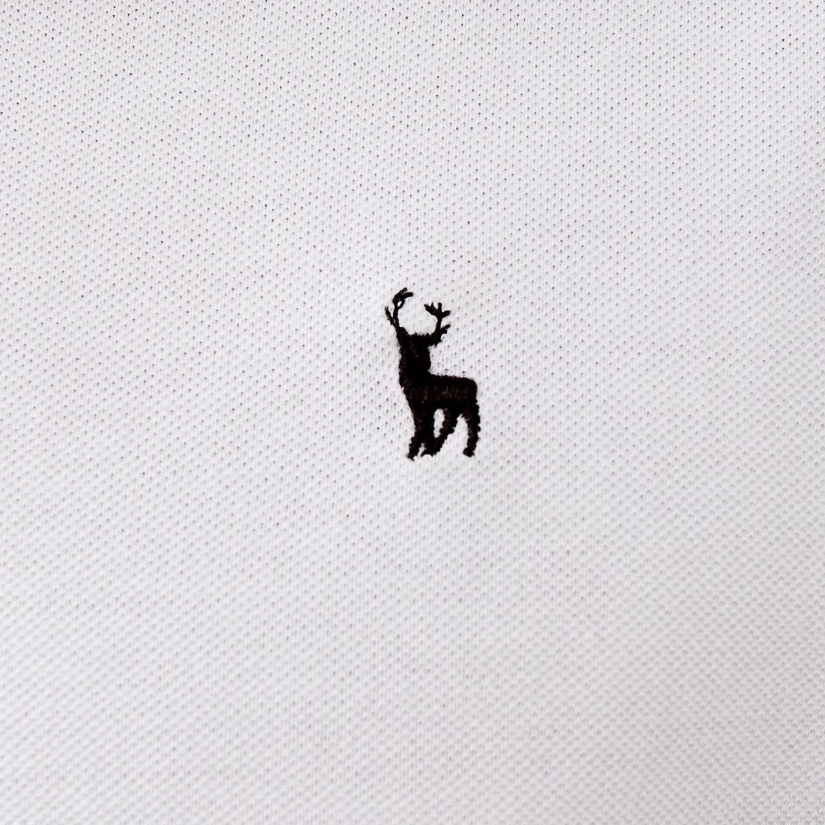 6 Tipped Pique Polo Shirt White, 6 of 7