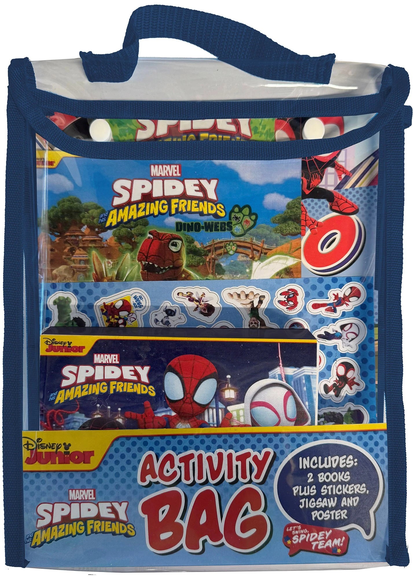 1 Disney Junior Marvel Spidey and His Amazing Friends Activity Bag - Book, 1 of 3