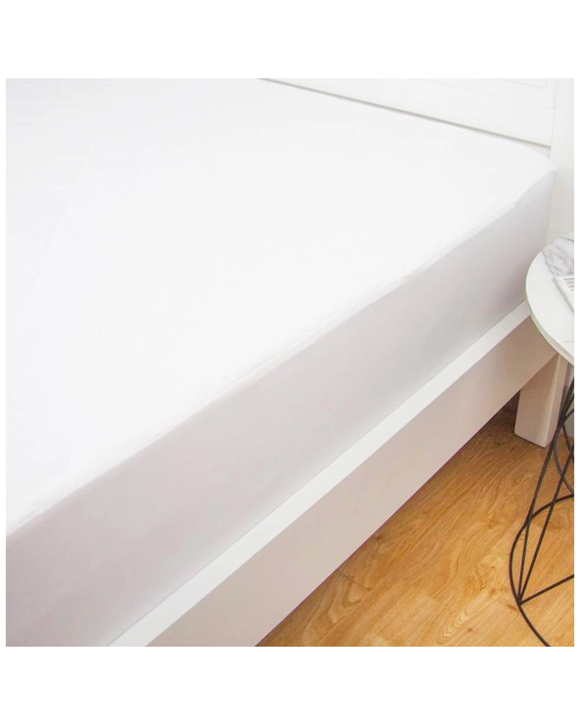 1 Ardor Cotton Mattress Protector Queen 152x203x40cm 100GSM Cotton Breathable
 - Queen Bed, 1 of 3