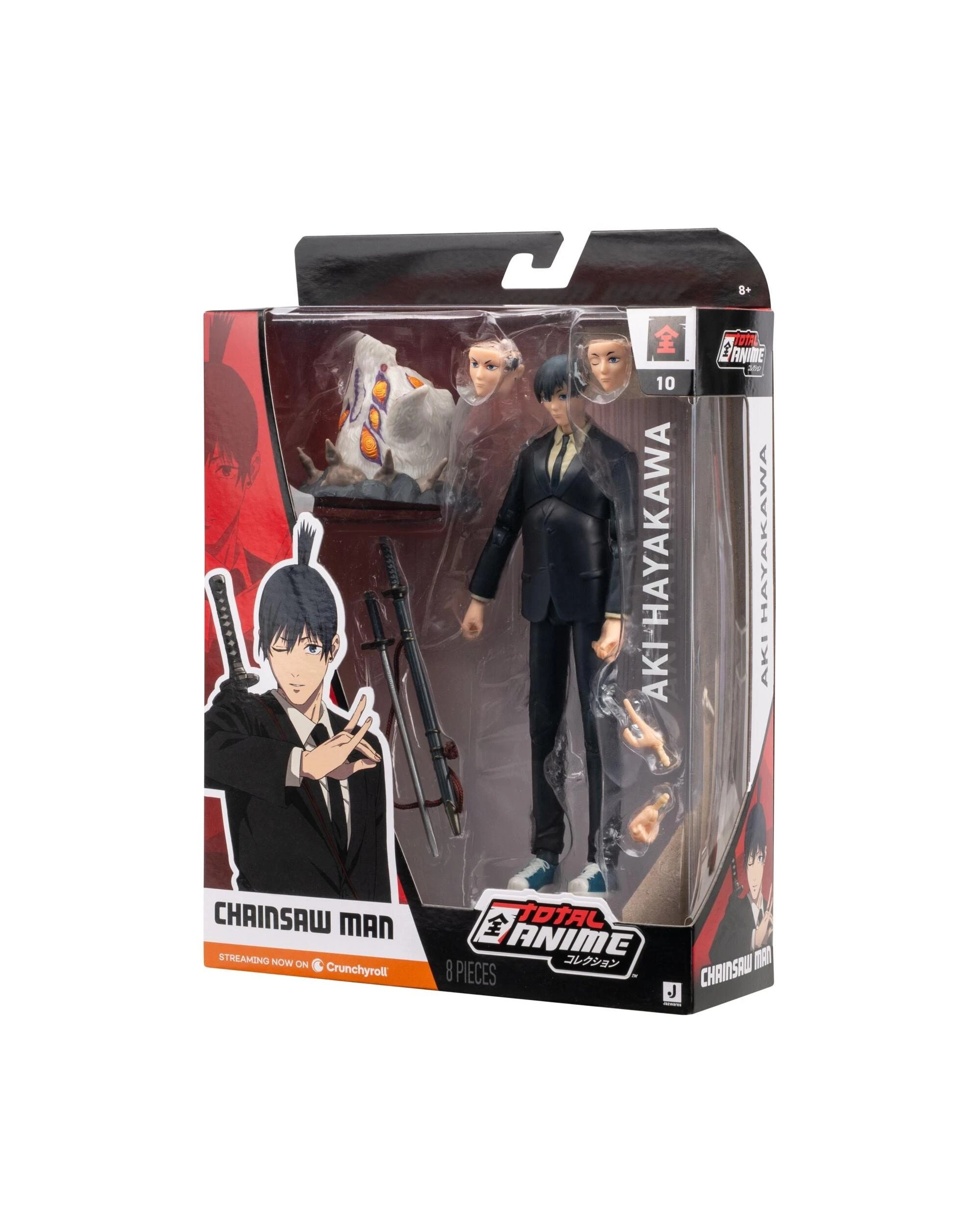 2 Total Anime Chainsaw Man Aki Hayakawa 6.5 inch Scale Action Figure, 2 of 6
