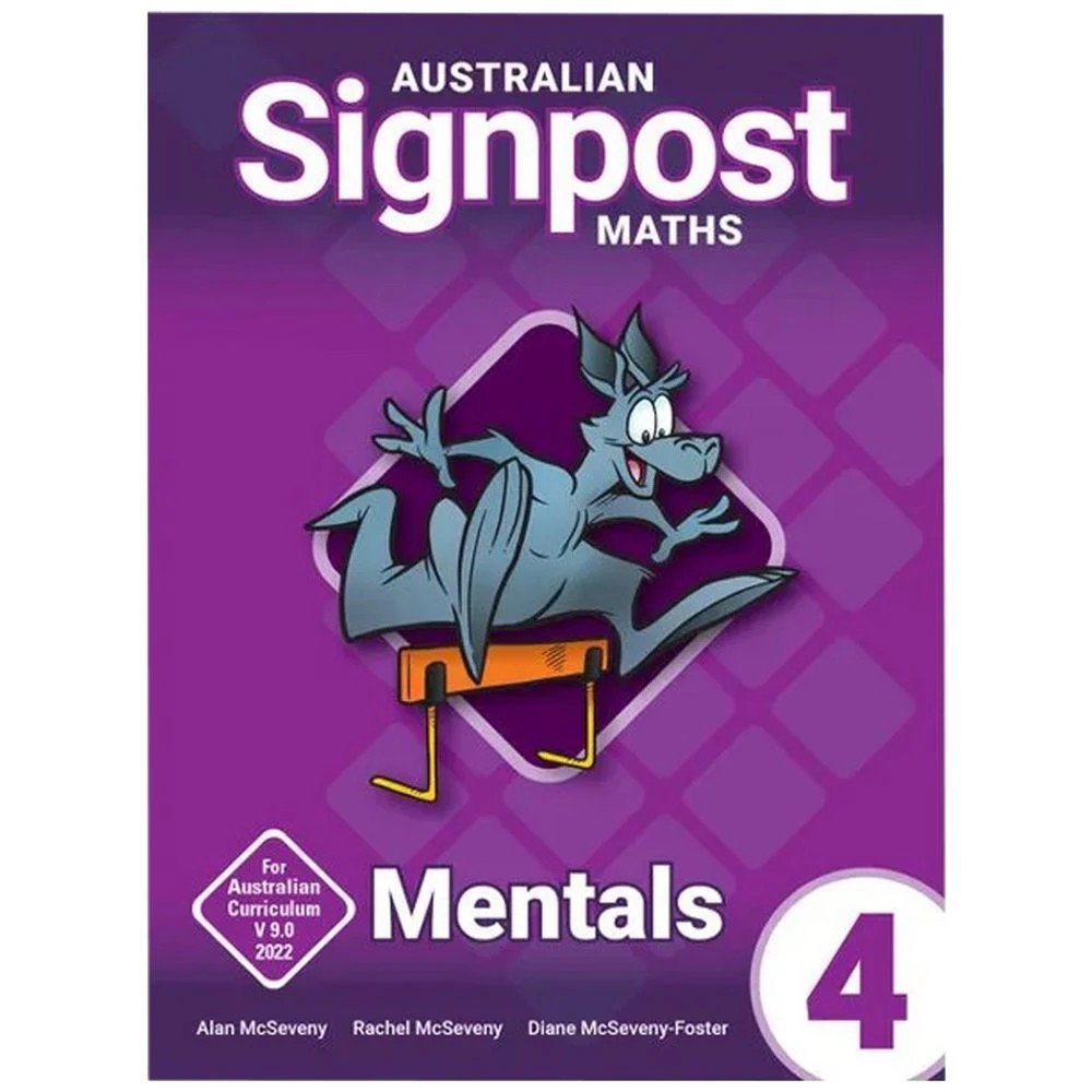 1 Aus Signpost Maths Mentals 4 4th Edition Homework Book, 1 of 1