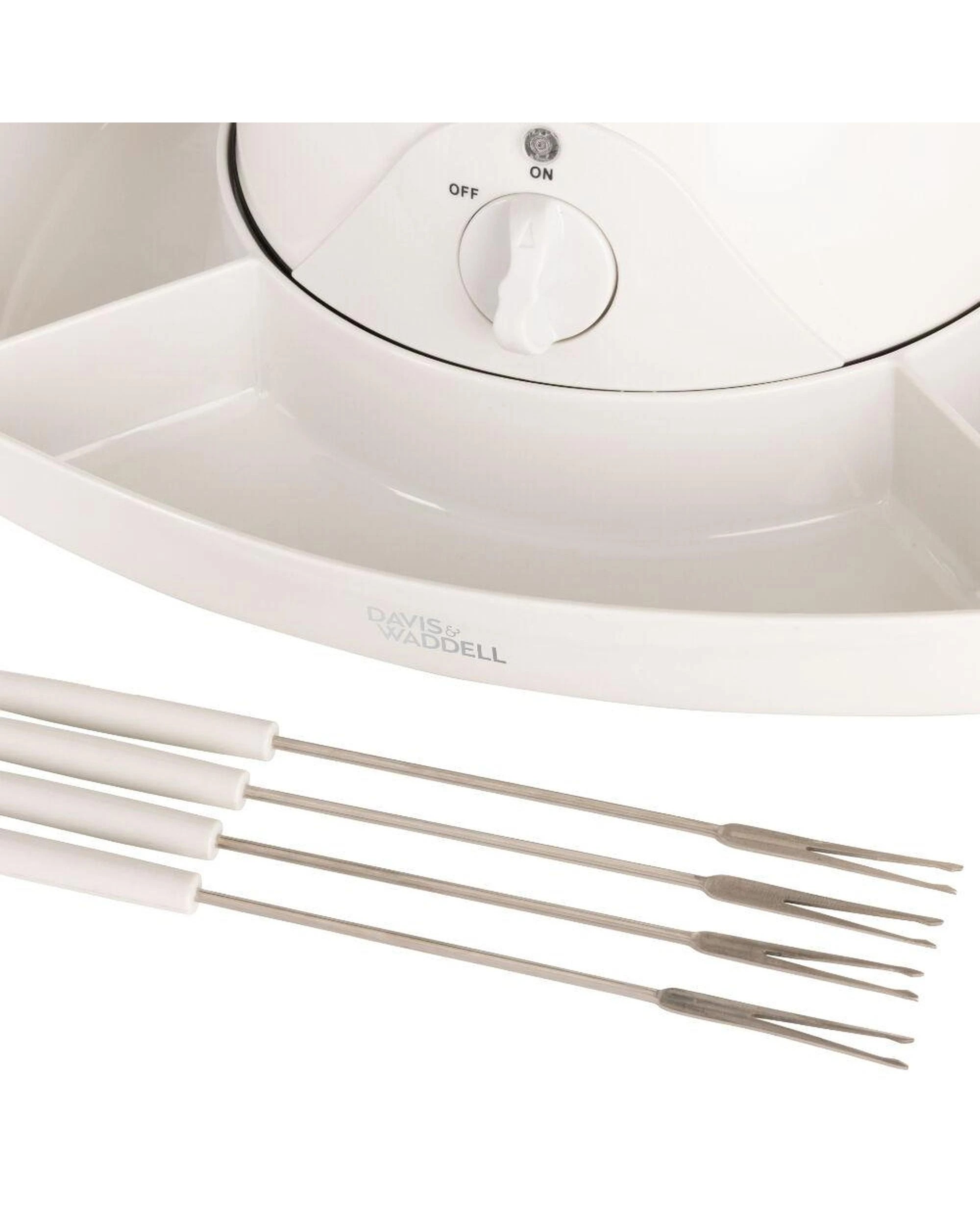 4 Davis & Waddell Electric S'more Roaster Set Cream, 4 of 6