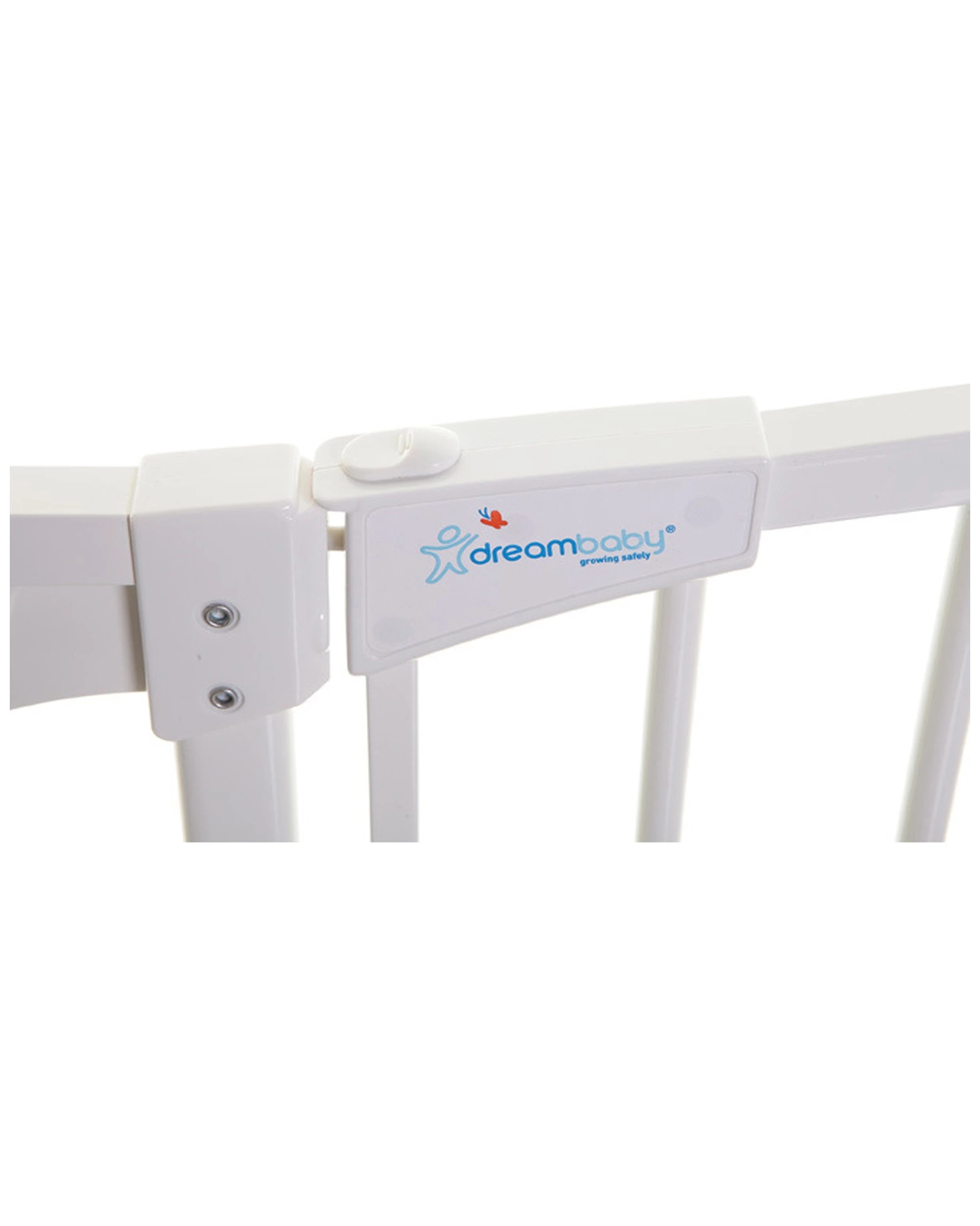 2 Dreambaby Chelsea 82cm Auto-close Security Gate Safety Barrier Kids Child Gate
 - White, 2 of 6
