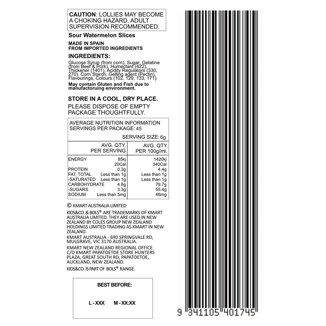 2 Watermelon Slices 275g, 2 of 2