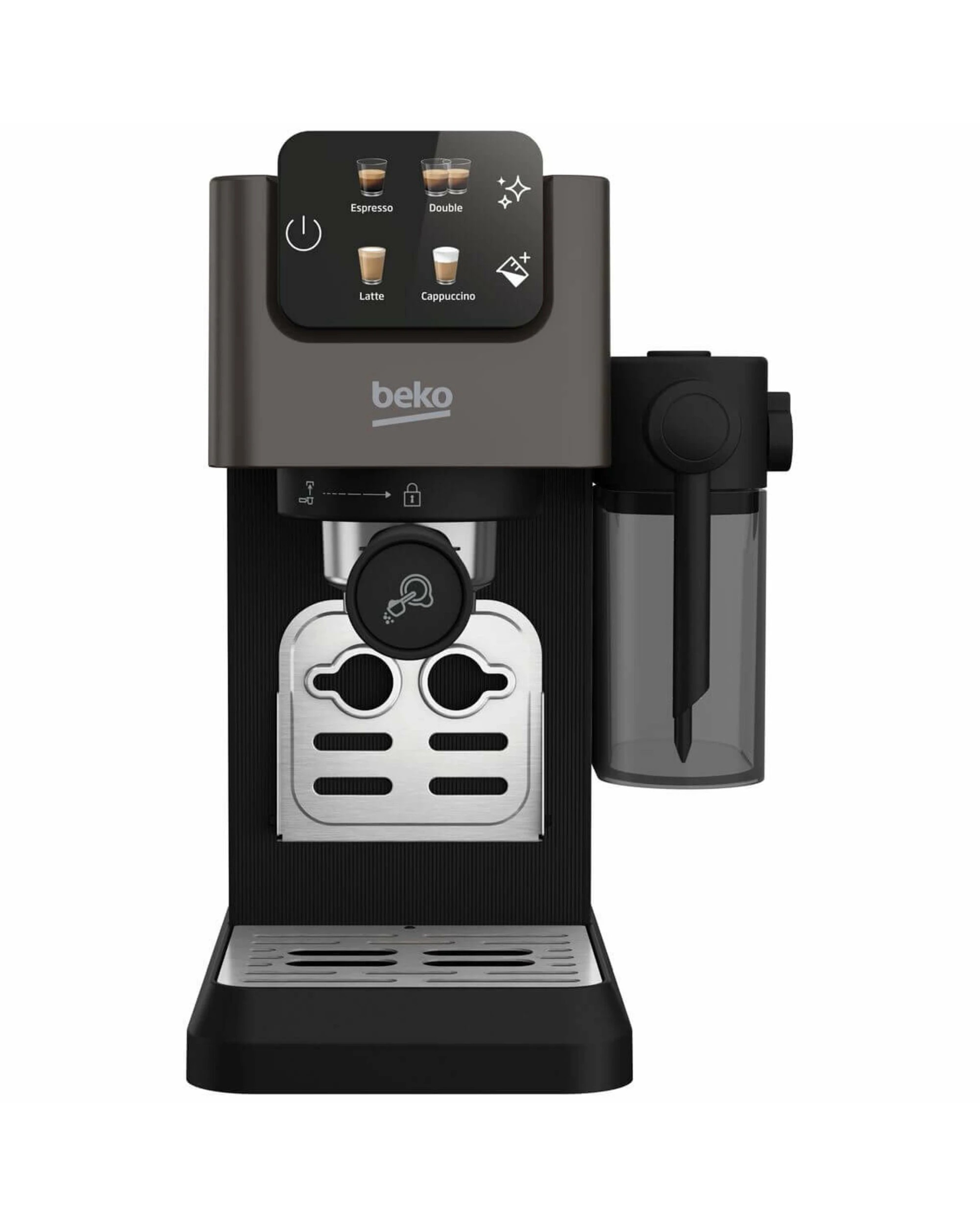 1 Beko CaffeExperto Semi Automatic Espresso Machine with Milk Frother & Cup, 1 of 5