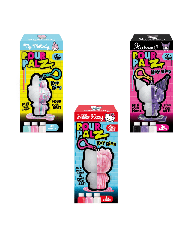 Pour Palz Sanrio Hello Kitty Key Ring - Asso