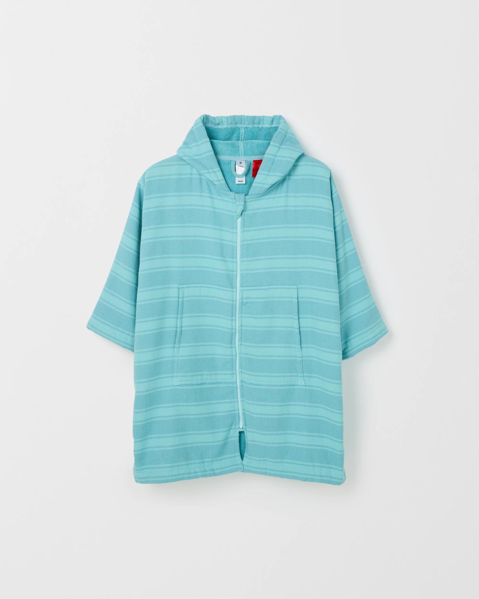 Target Henley Kids Australian Cotton Zip Thru Hooded Towel - Size