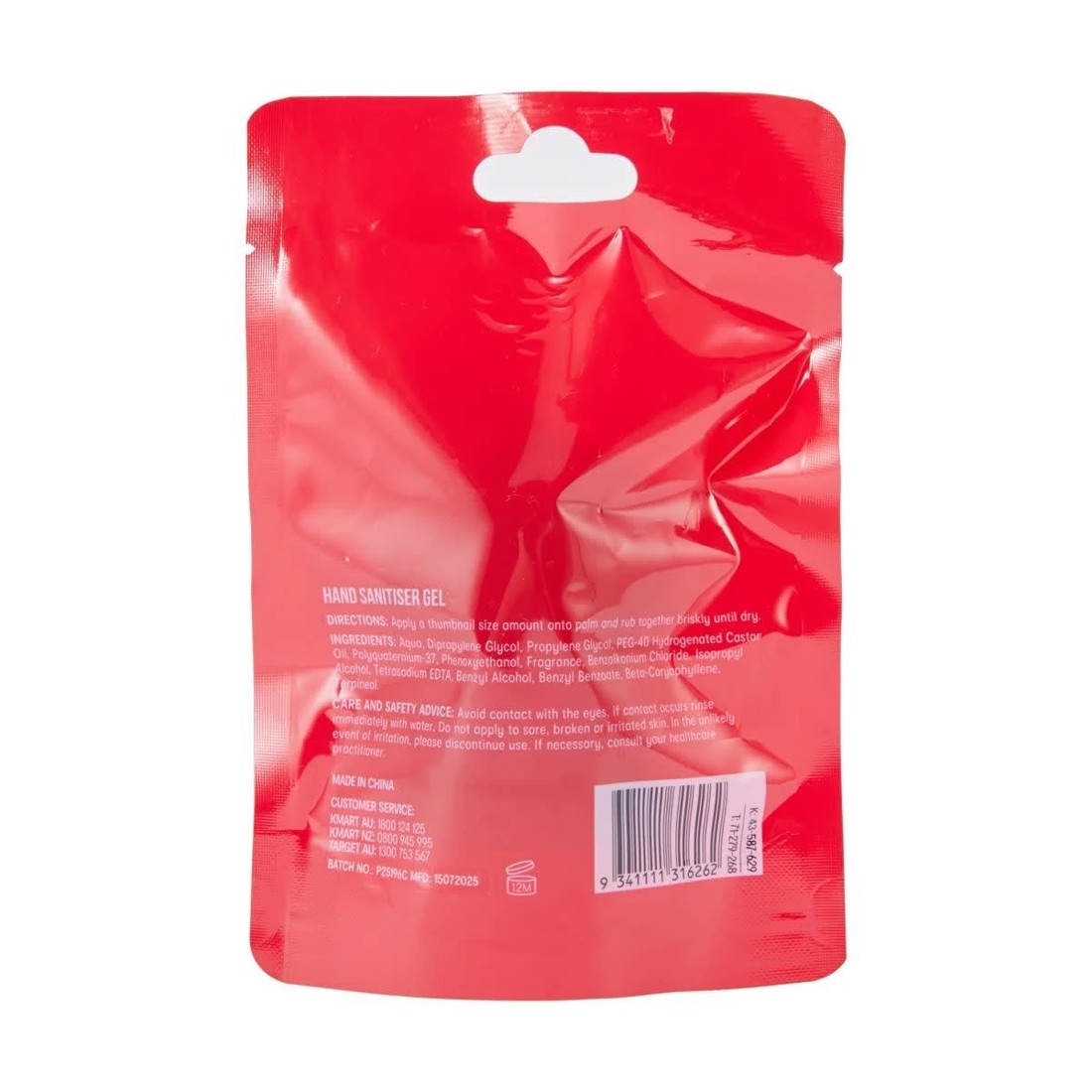 6 OXX Bodycare Hand Sanitiser Gel 30ml - Gingerbread, 6 of 6