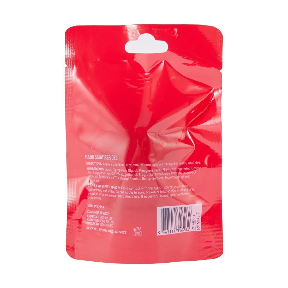 6 OXX Bodycare Hand Sanitiser Gel 30ml - Gingerbread, 6 of 6