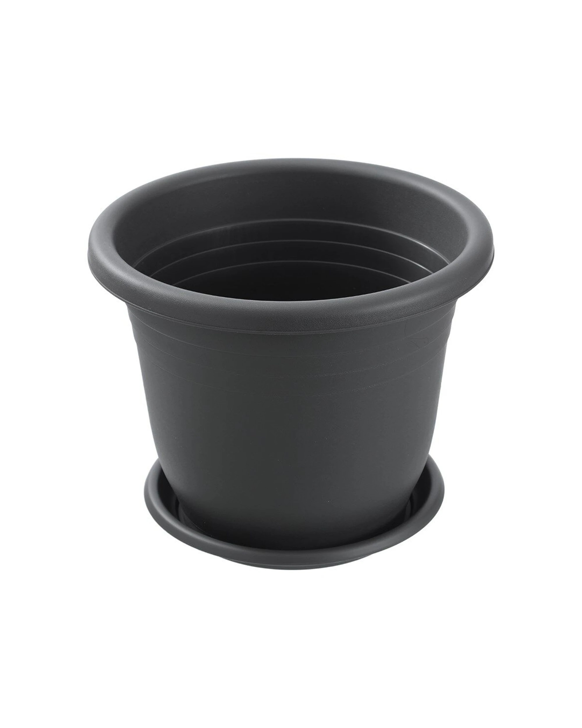 5 Boxsweden Classic Plastic Planter Pot With Saucer Durable 46cm - Multi, 5 of 7