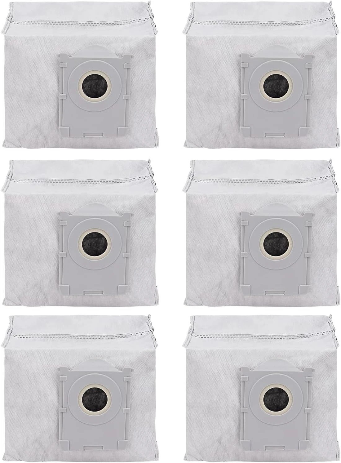 1 Hygieia 6 Dust Bags For Ecovacs Deebot X11 Pro Omni Robot Vacuum Cleaners - Grey, 1 of 1