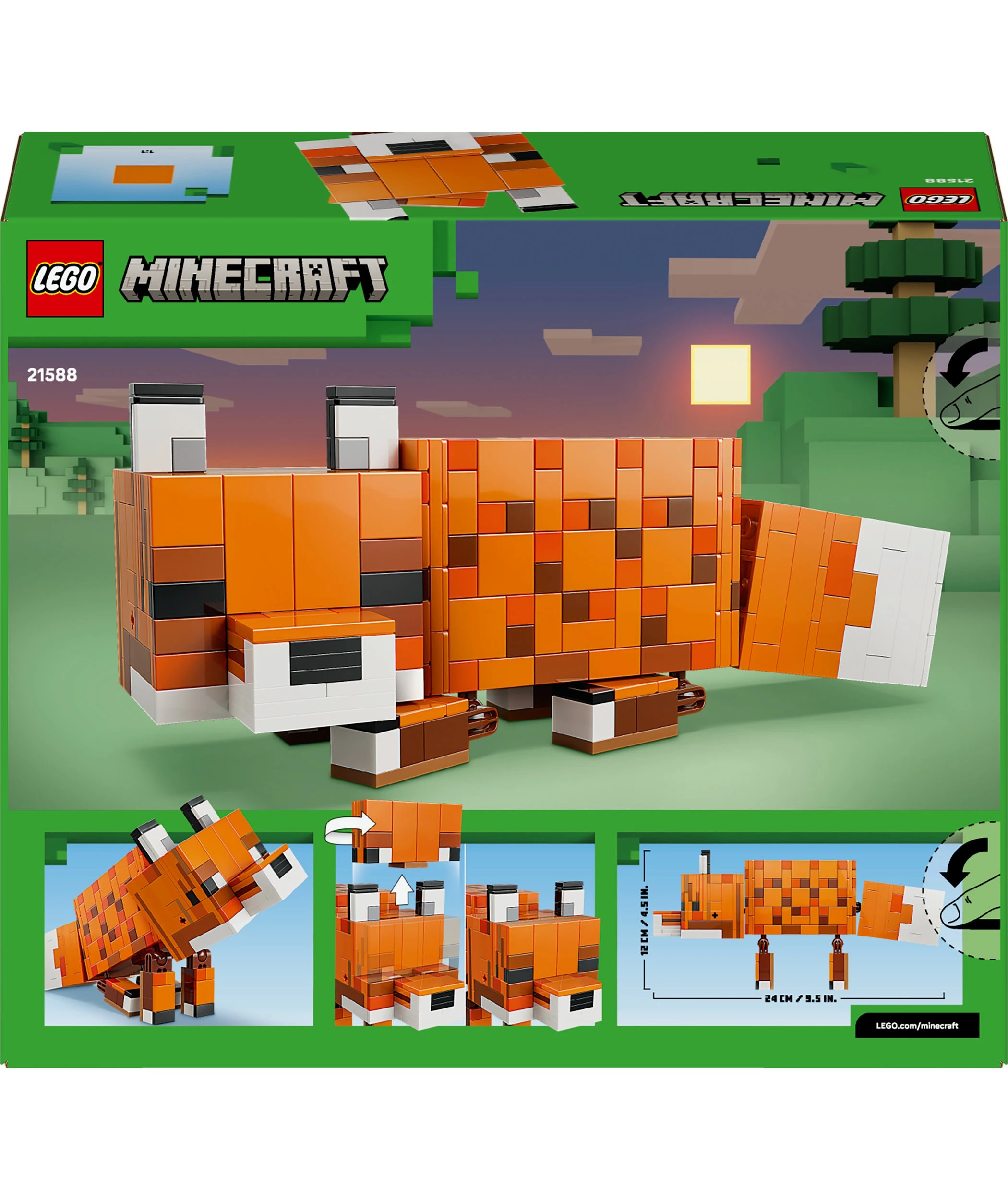10 LEGO Minecraft The Fox 21588, 10 of 10