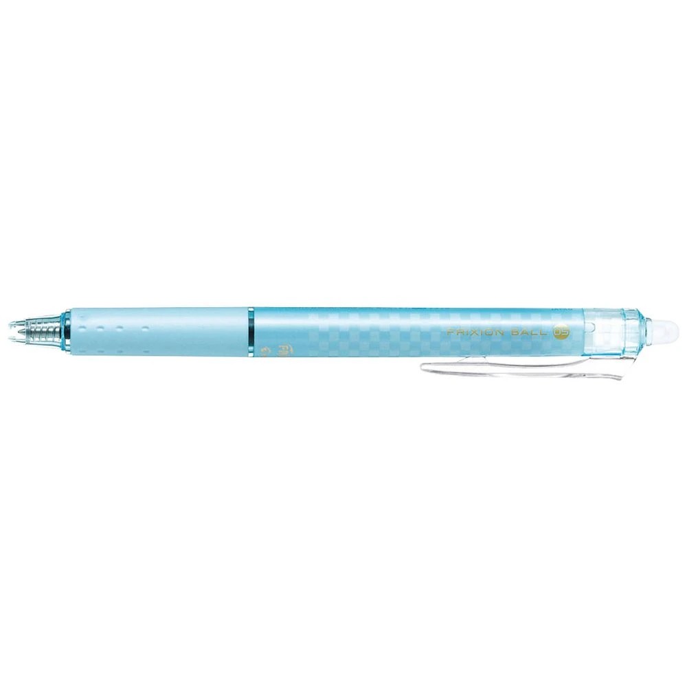 1 PILOT Frixion Design Erasable Gel Pen 0.5mm Soft Blue Barrel, 1 of 2