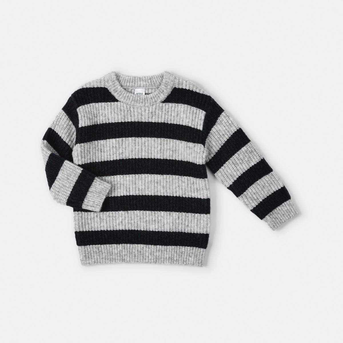 7 Stripe Crew Neck Top Nvy Stripe, 7 of 8