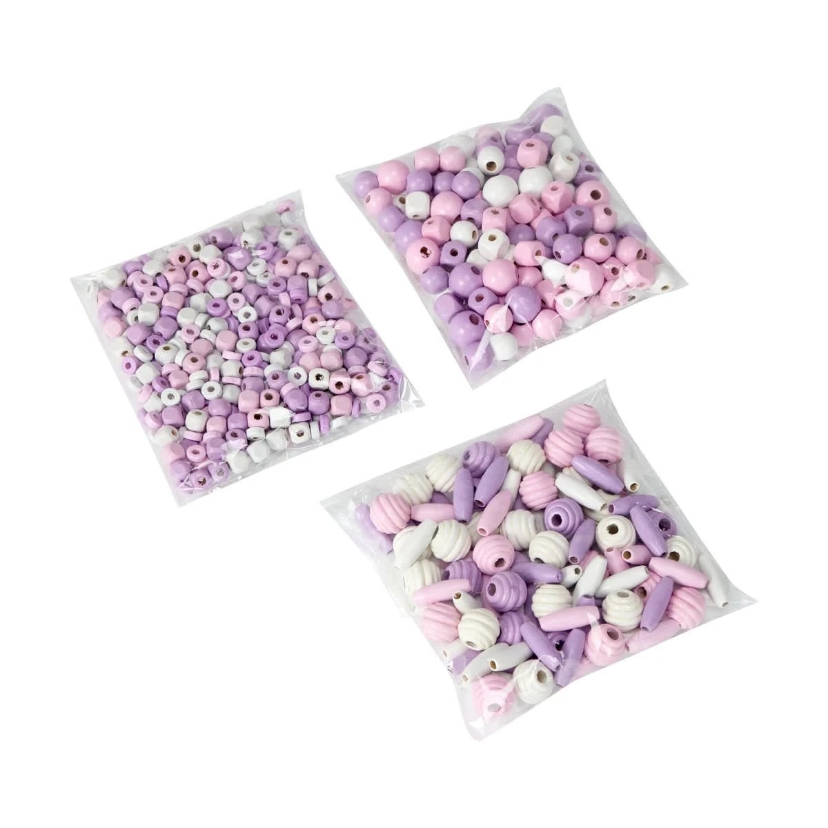 5 Mega Wooden Bead Set, 5 of 10