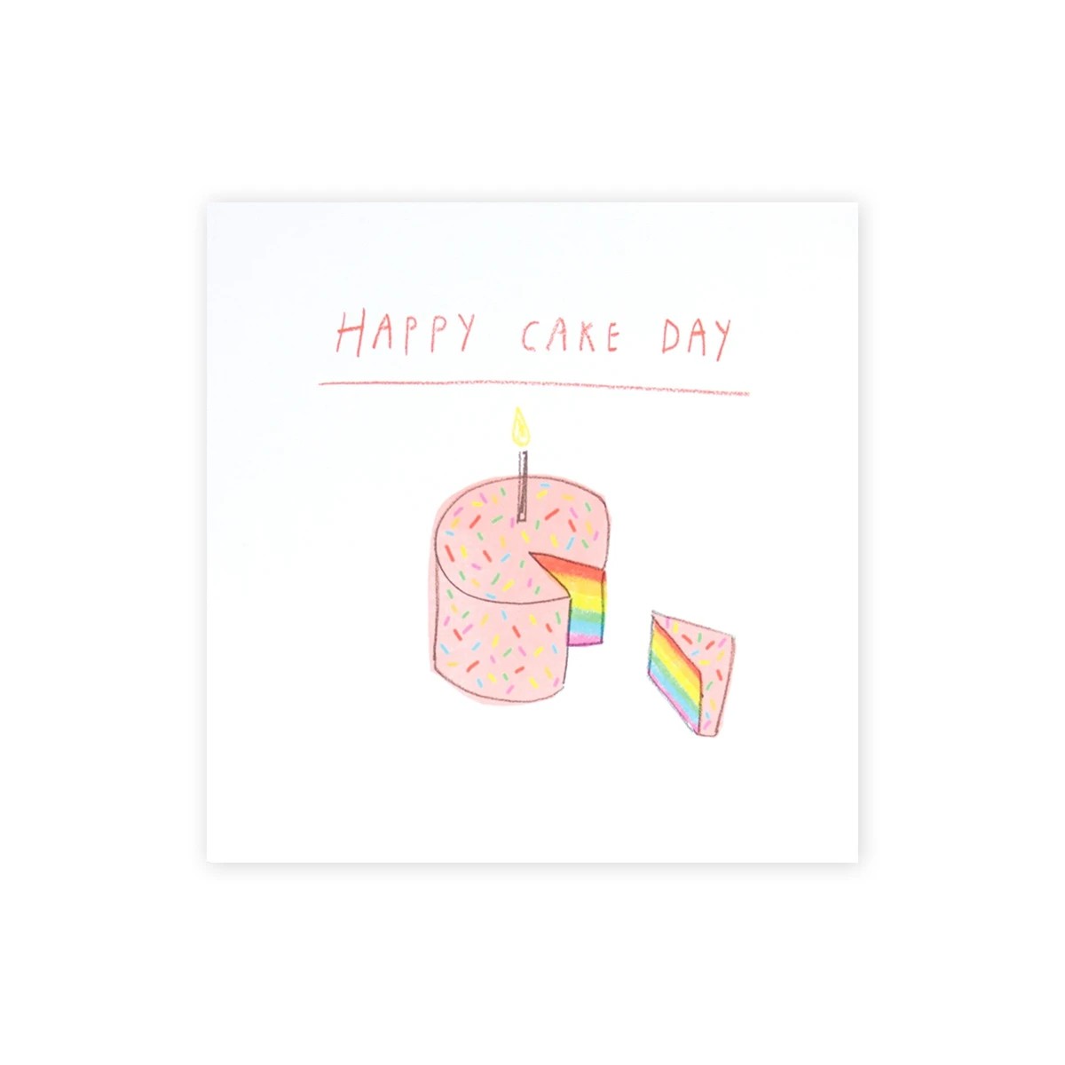 2 Creative Publishing by Hallmark Birthday Greeting Card - Cake Day, 2 of 2
